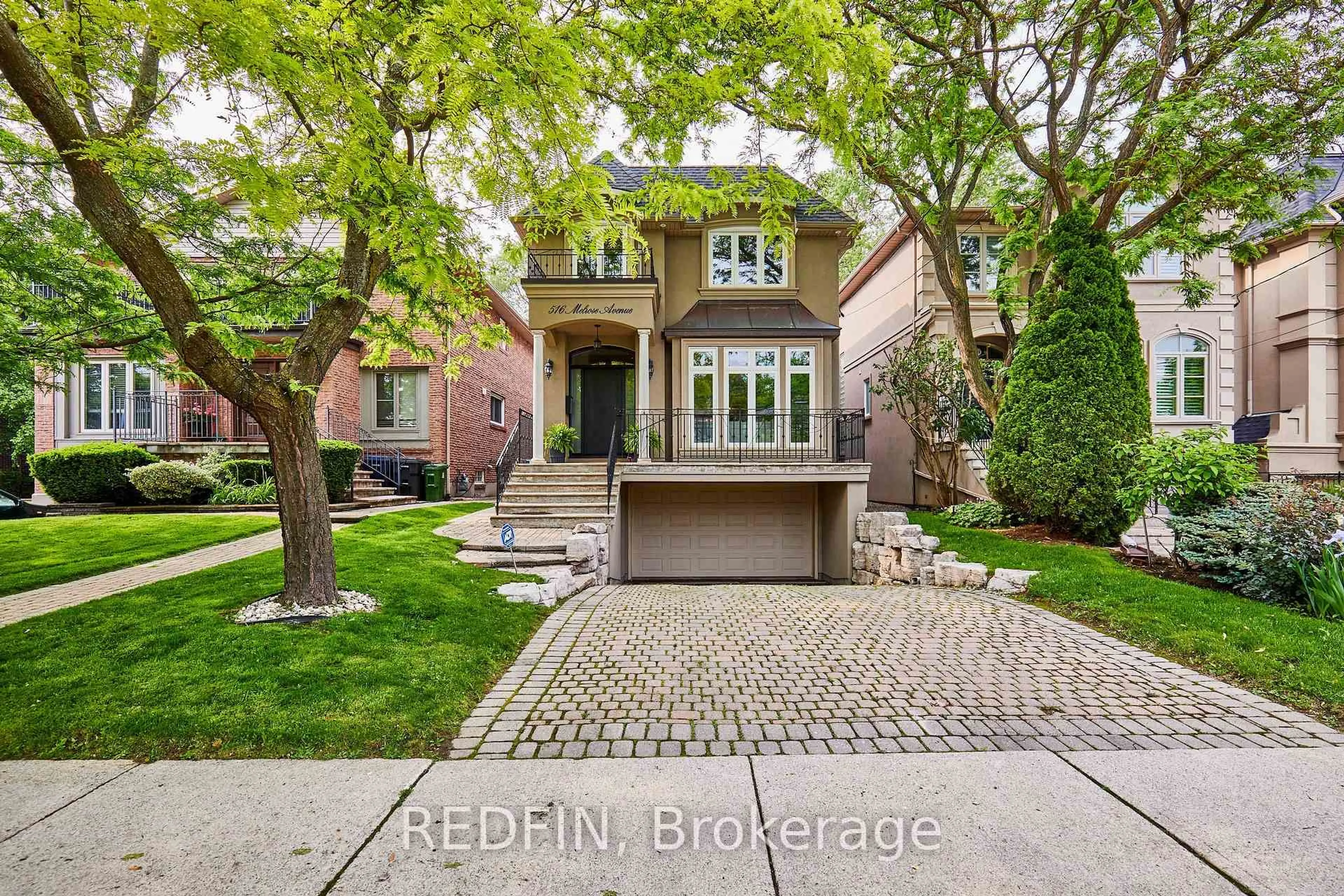 Home with brick exterior material, street for 516 Melrose Ave, Toronto Ontario M5M 2A2