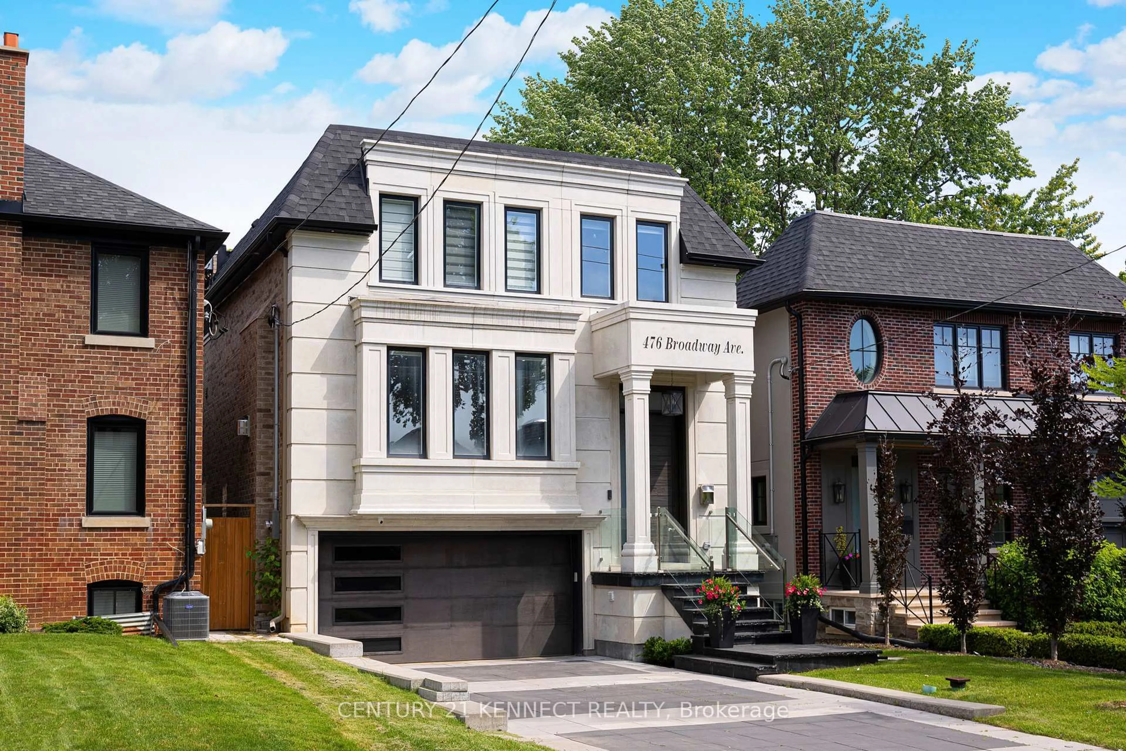 Home with brick exterior material, street for 476 Broadway Ave, Toronto Ontario M4G 2R6