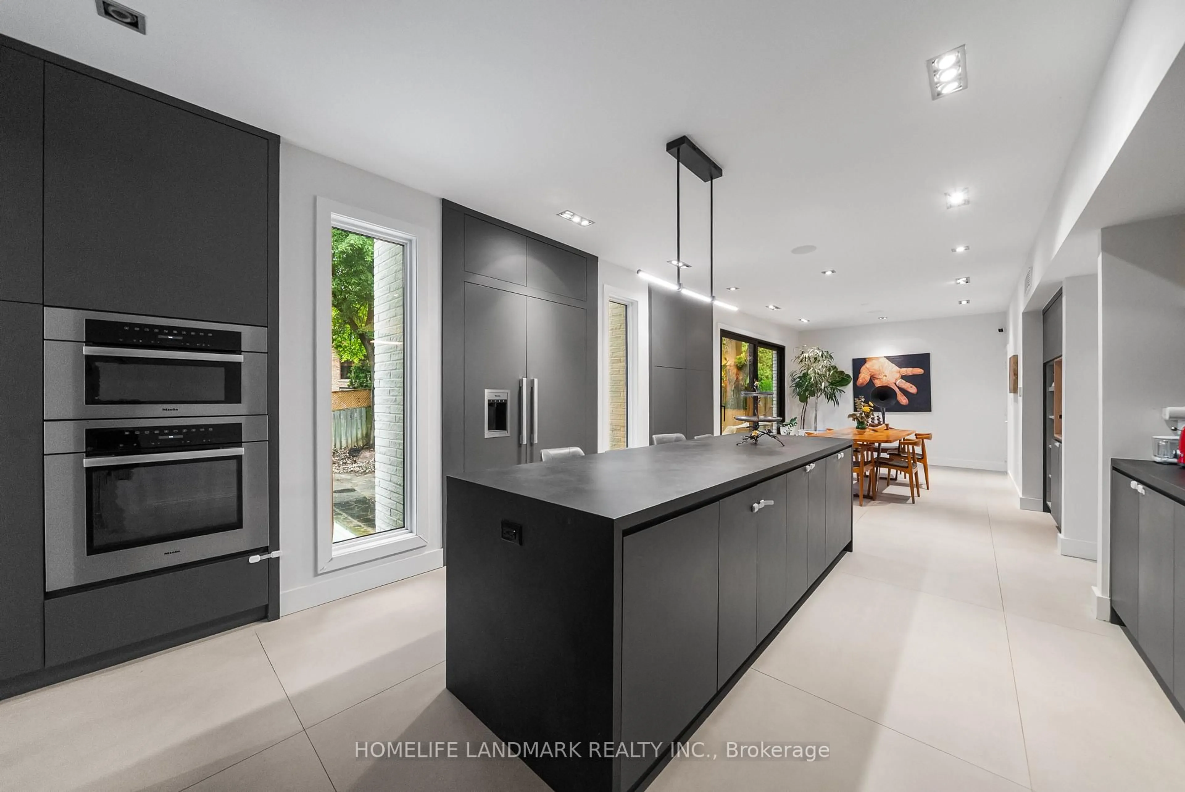 Contemporary kitchen, ceramic/tile floor for 12 Misty Cres, Toronto Ontario M3B 1T3