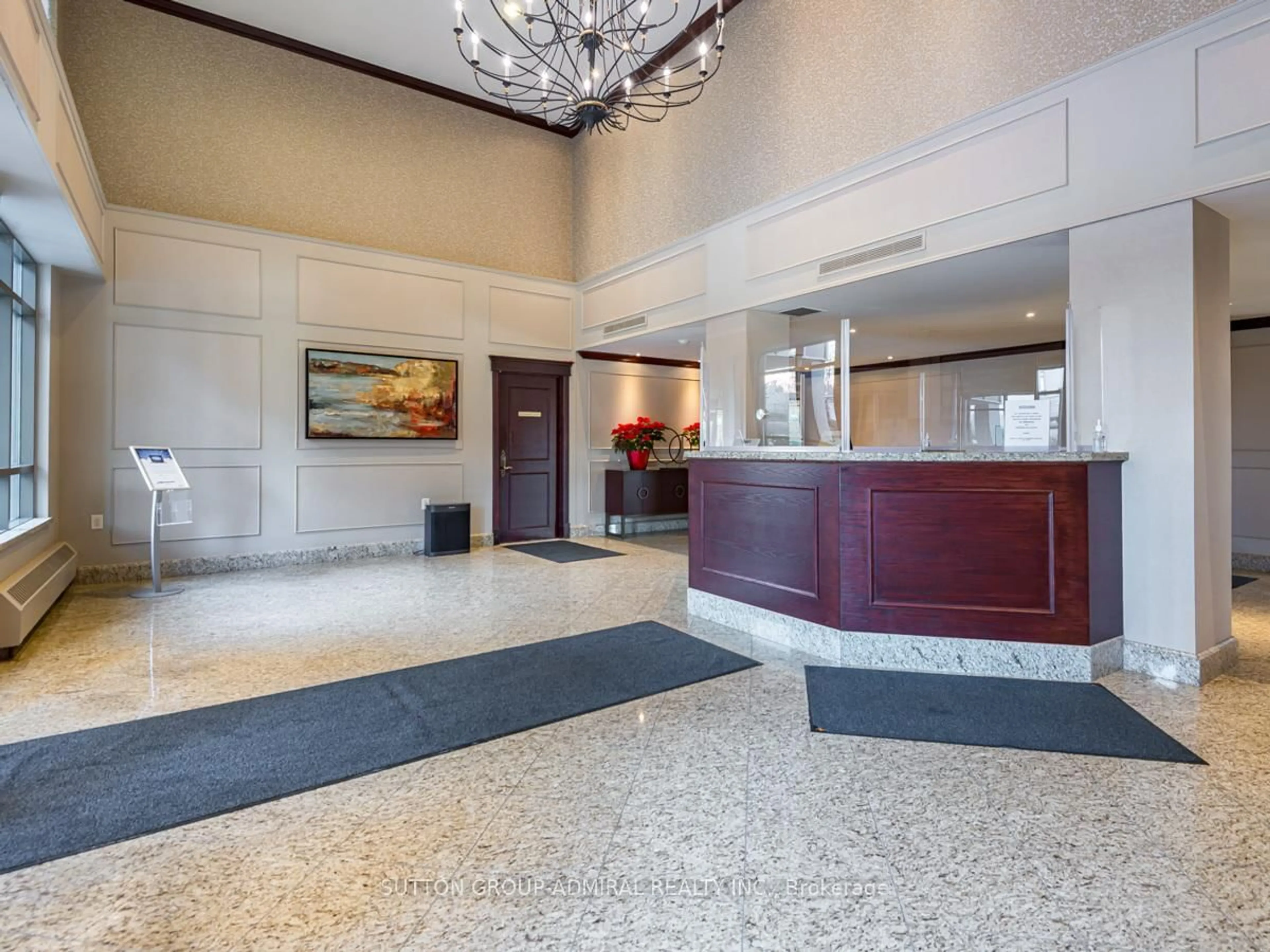 Lobby for 1 Clairtrell Rd #309, Toronto Ontario M2N 7H6
