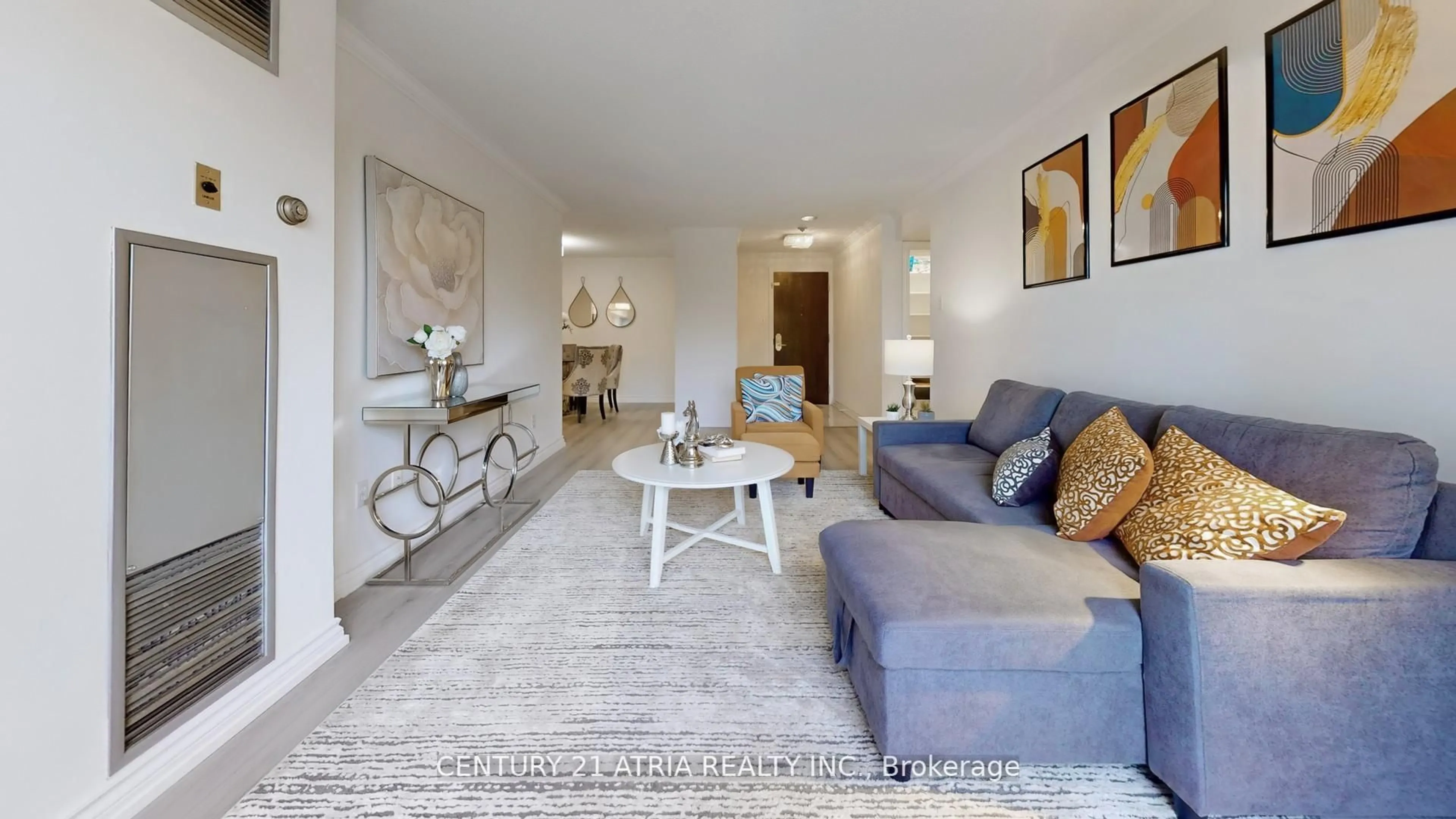 Living room with furniture, unknown for 1210 Don Mills Rd #202, Toronto Ontario M3B 3N9
