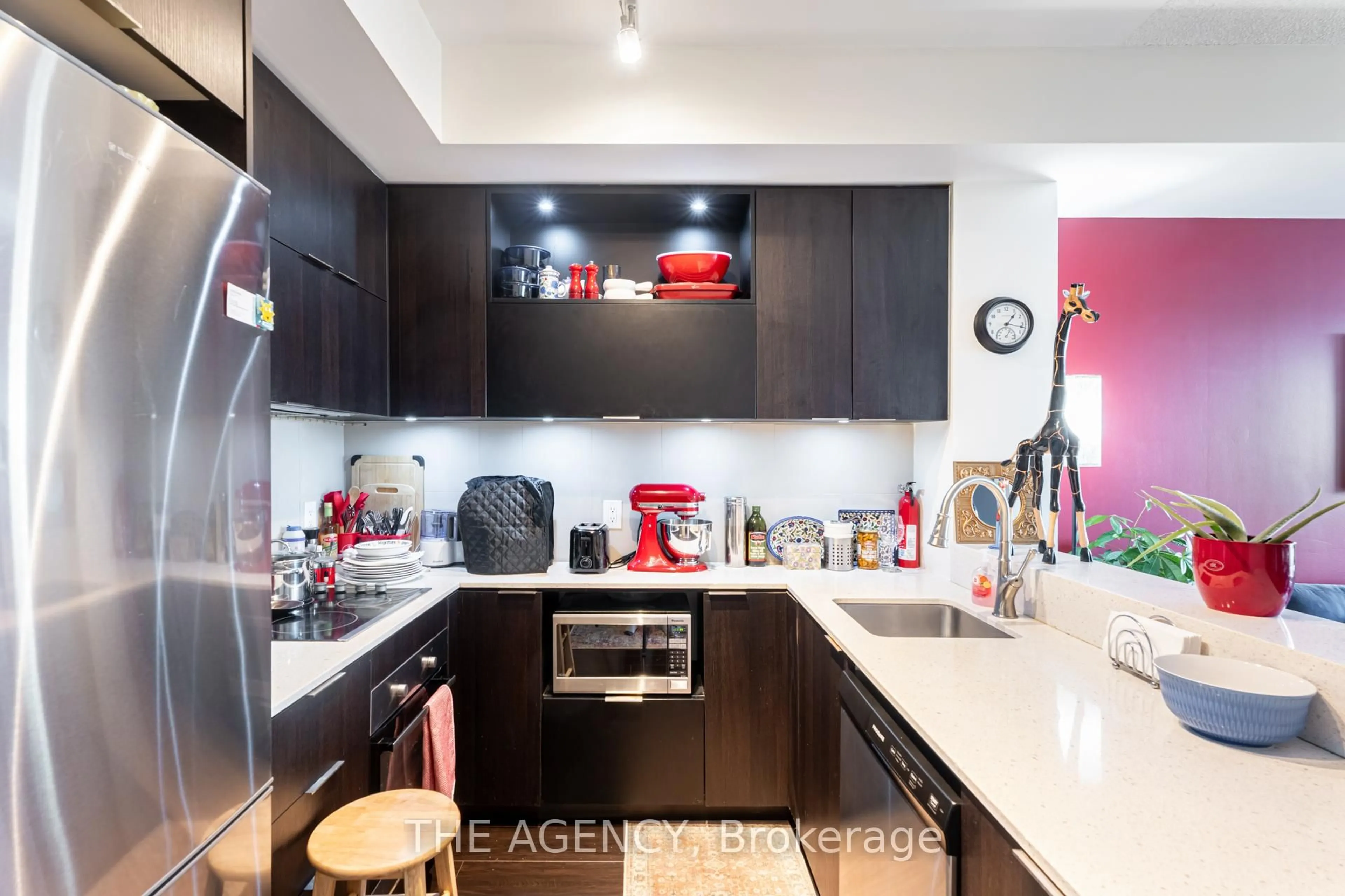 Standard kitchen, unknown for 55 Regent Park Blvd #801, Toronto Ontario M5A 0C2
