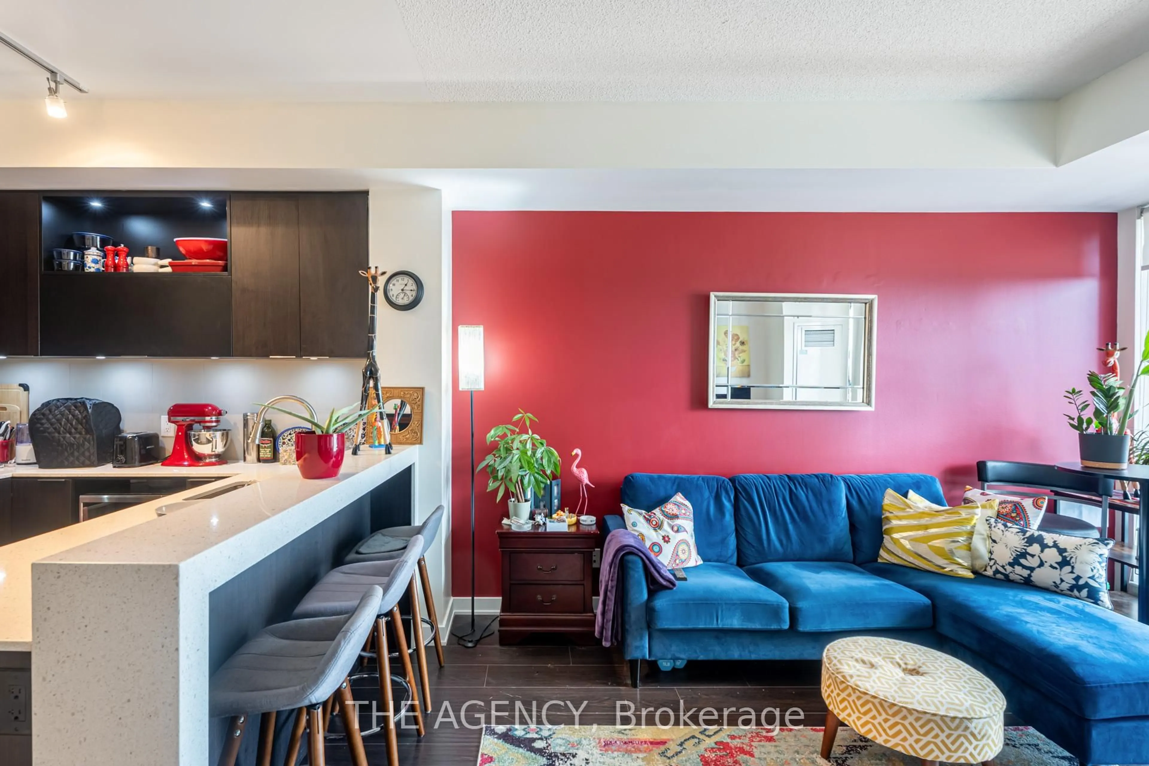 Open concept kitchen, unknown for 55 Regent Park Blvd #801, Toronto Ontario M5A 0C2