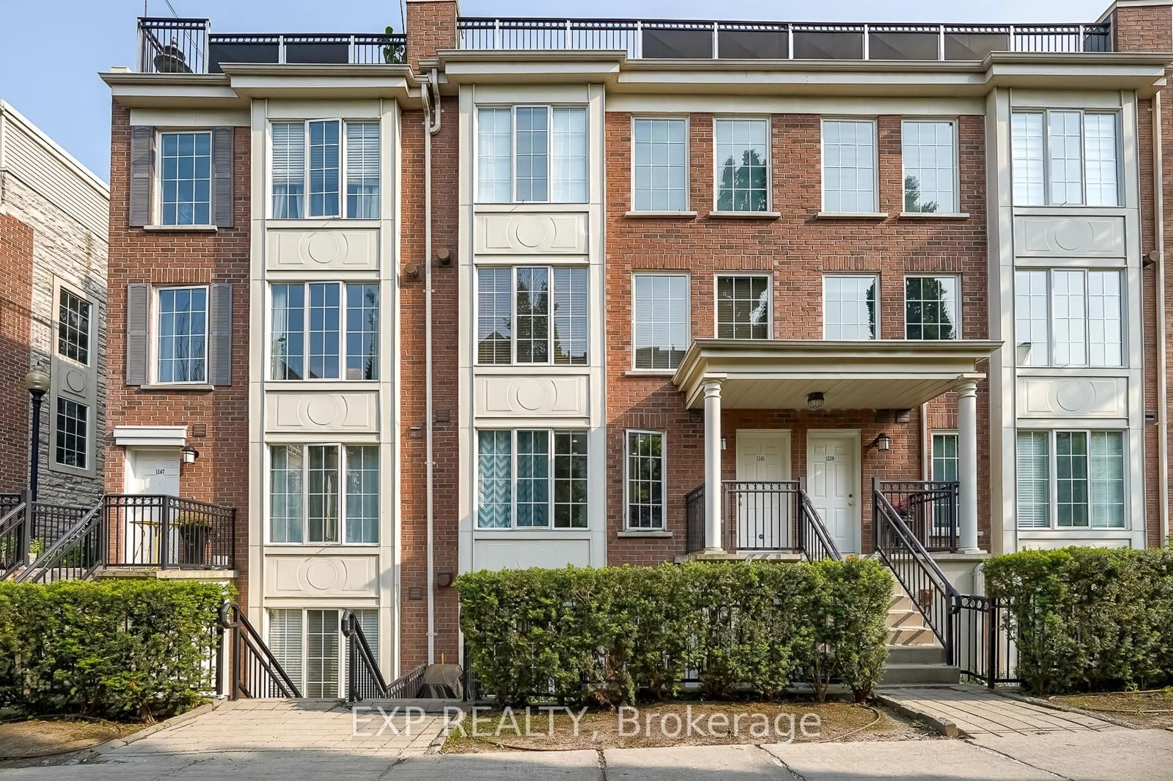 Home with brick exterior material, street for 5 Everson Dr #1143, Toronto Ontario M2N 7C3