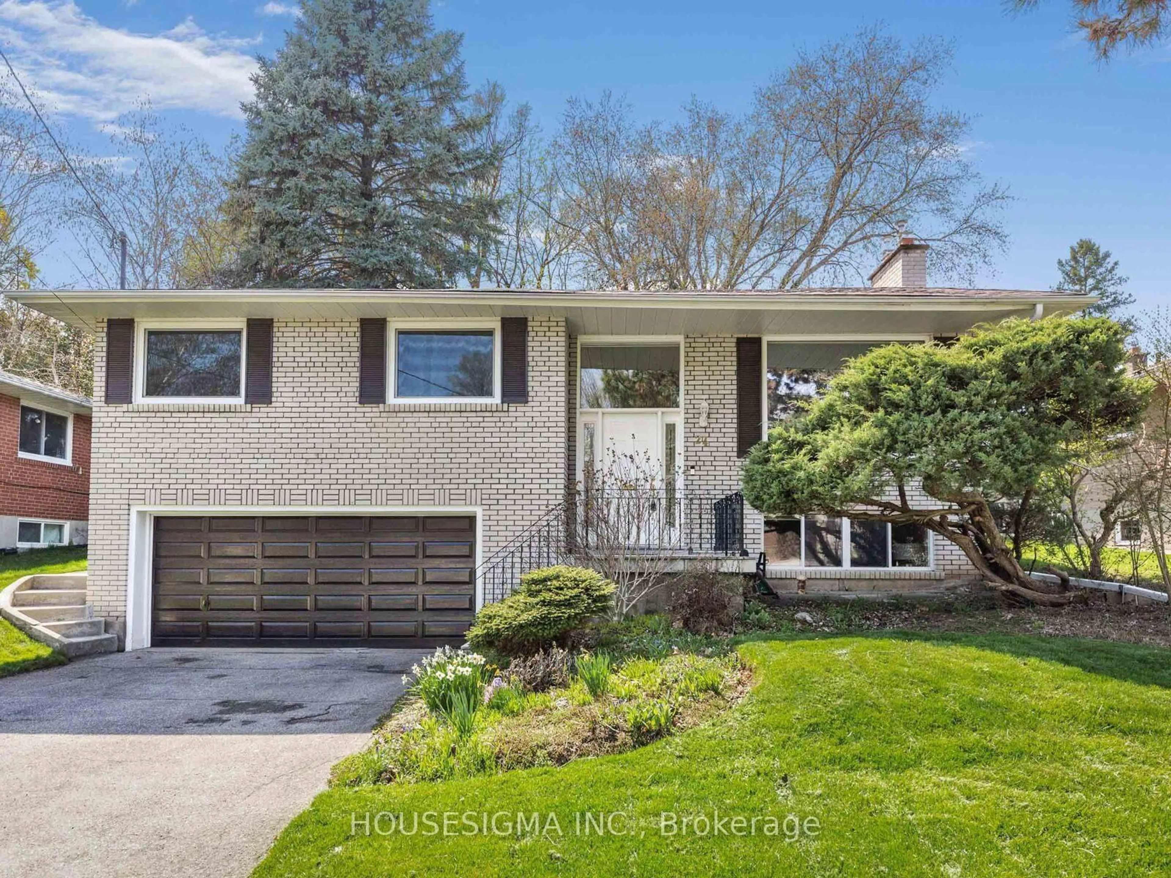 Home with brick exterior material, street for 24 Viamede Cres, Toronto Ontario M2K 2A8