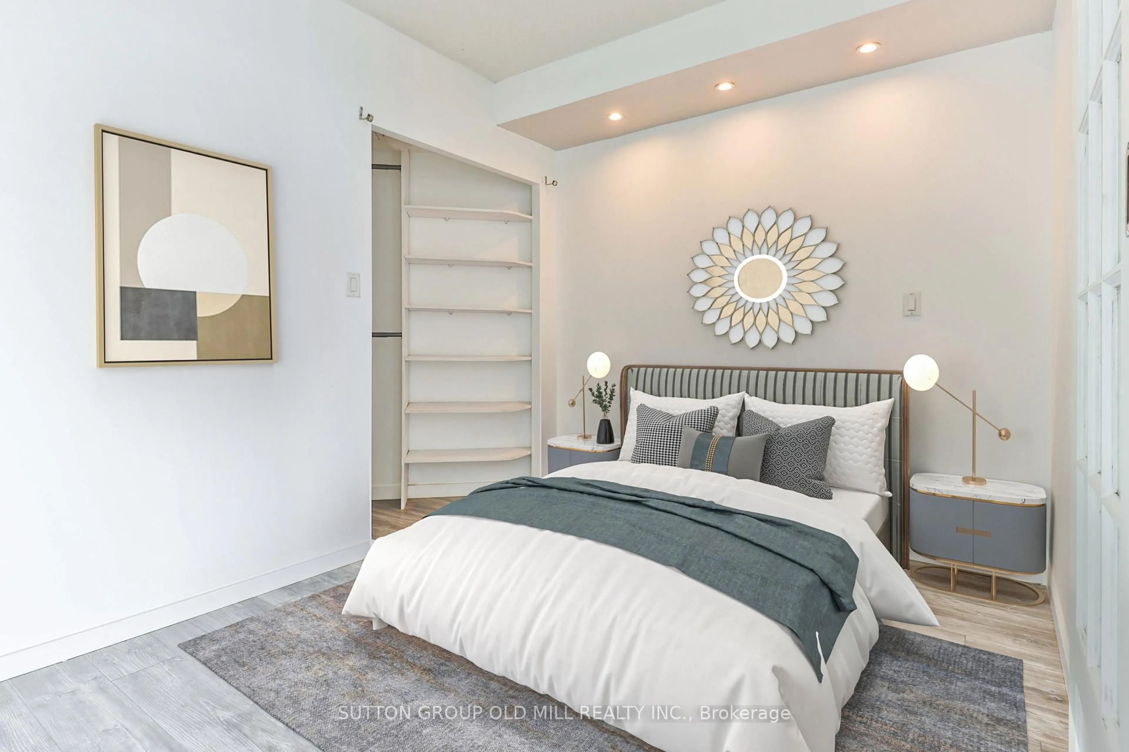Bedroom with bed, unknown for 218 Queens Quay #1405, Toronto Ontario M5J 2Y6