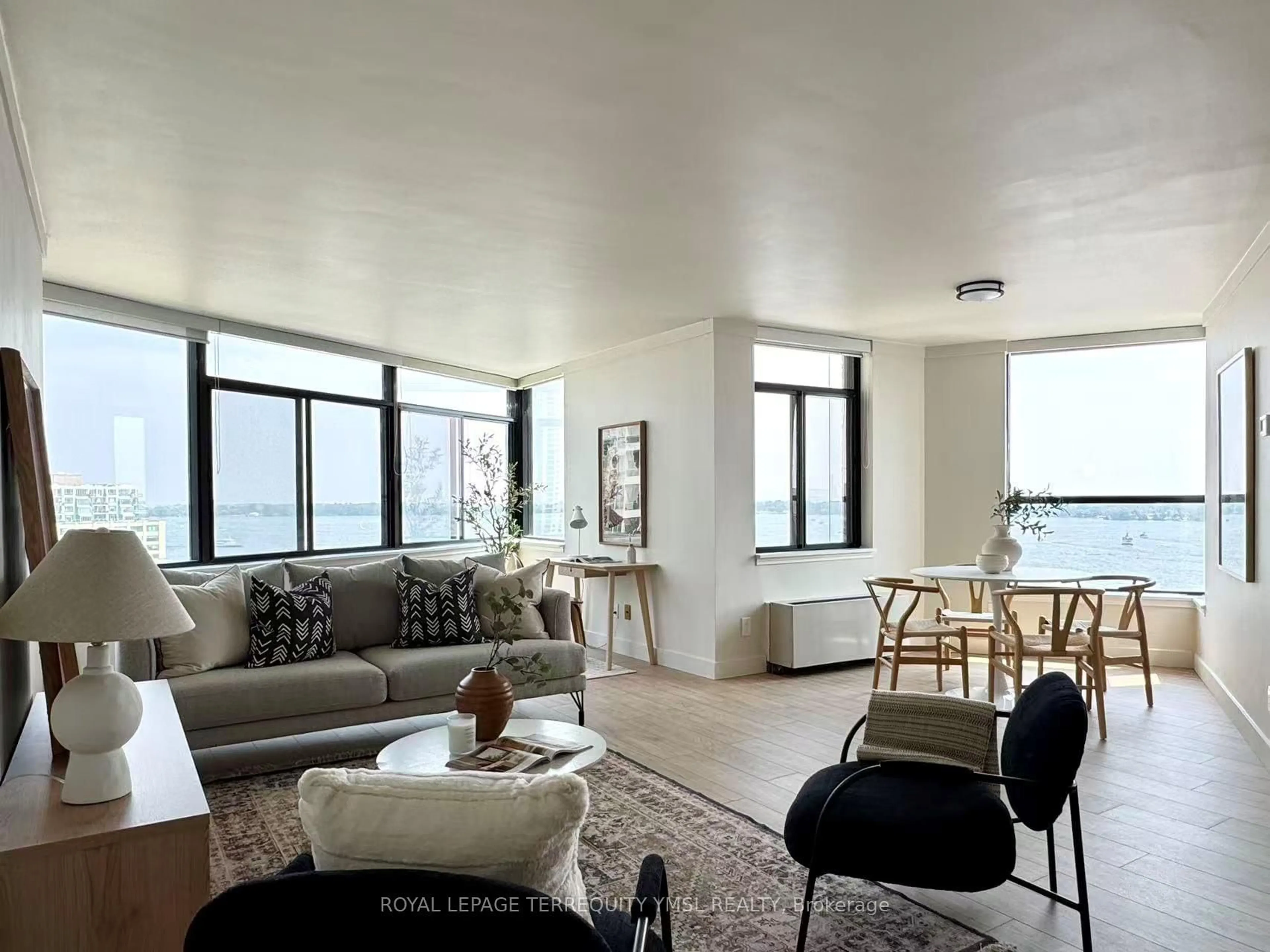 Living room with furniture, unknown for 250 Queens Quay #1401, Toronto Ontario M5J 2N2