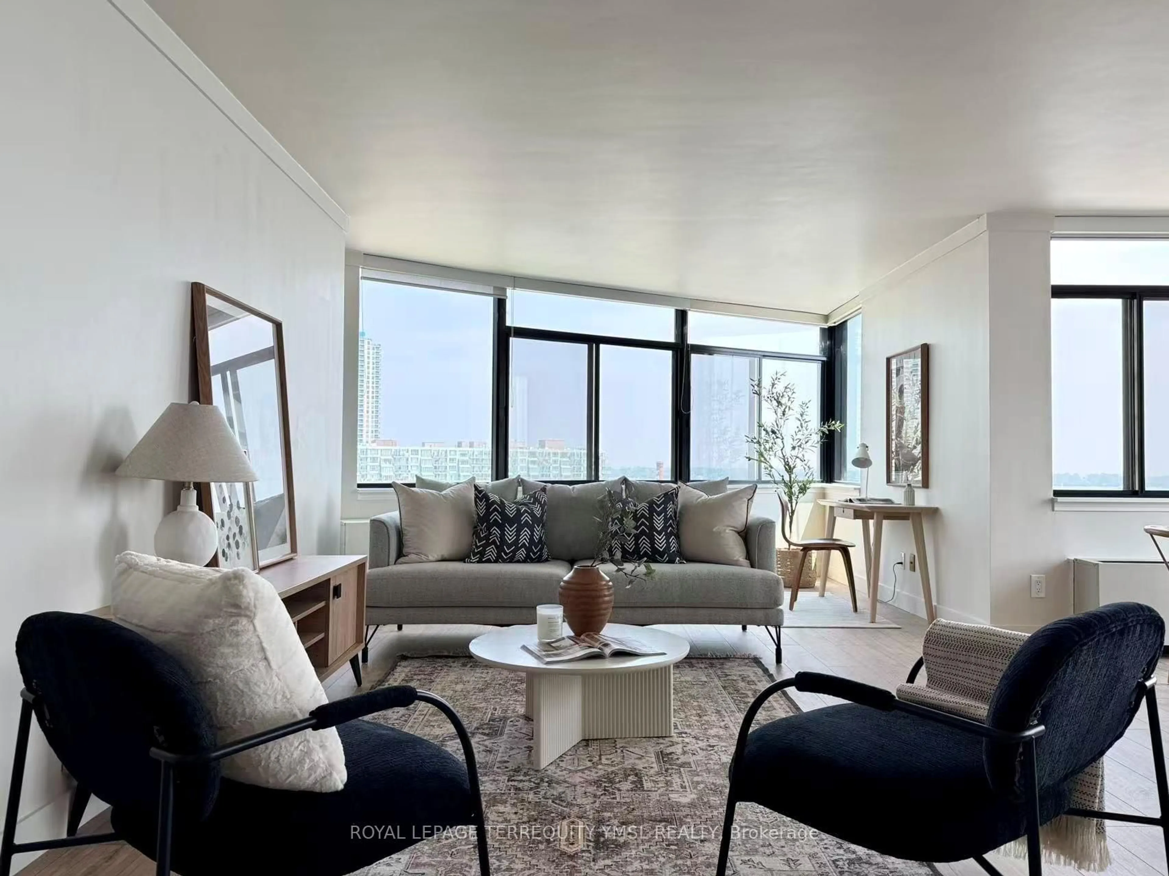 Living room with furniture, unknown for 250 Queens Quay #1401, Toronto Ontario M5J 2N2