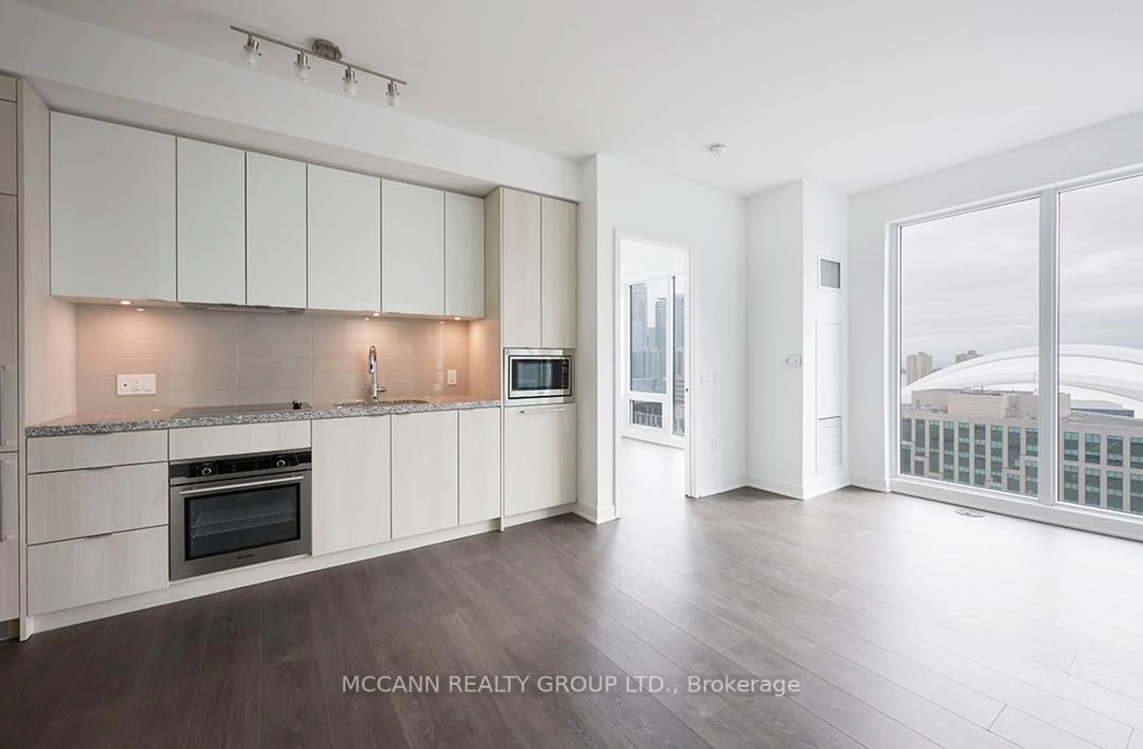 Open concept kitchen, unknown for 115 Blue Jays Way #2805, Toronto Ontario M5V 0N4