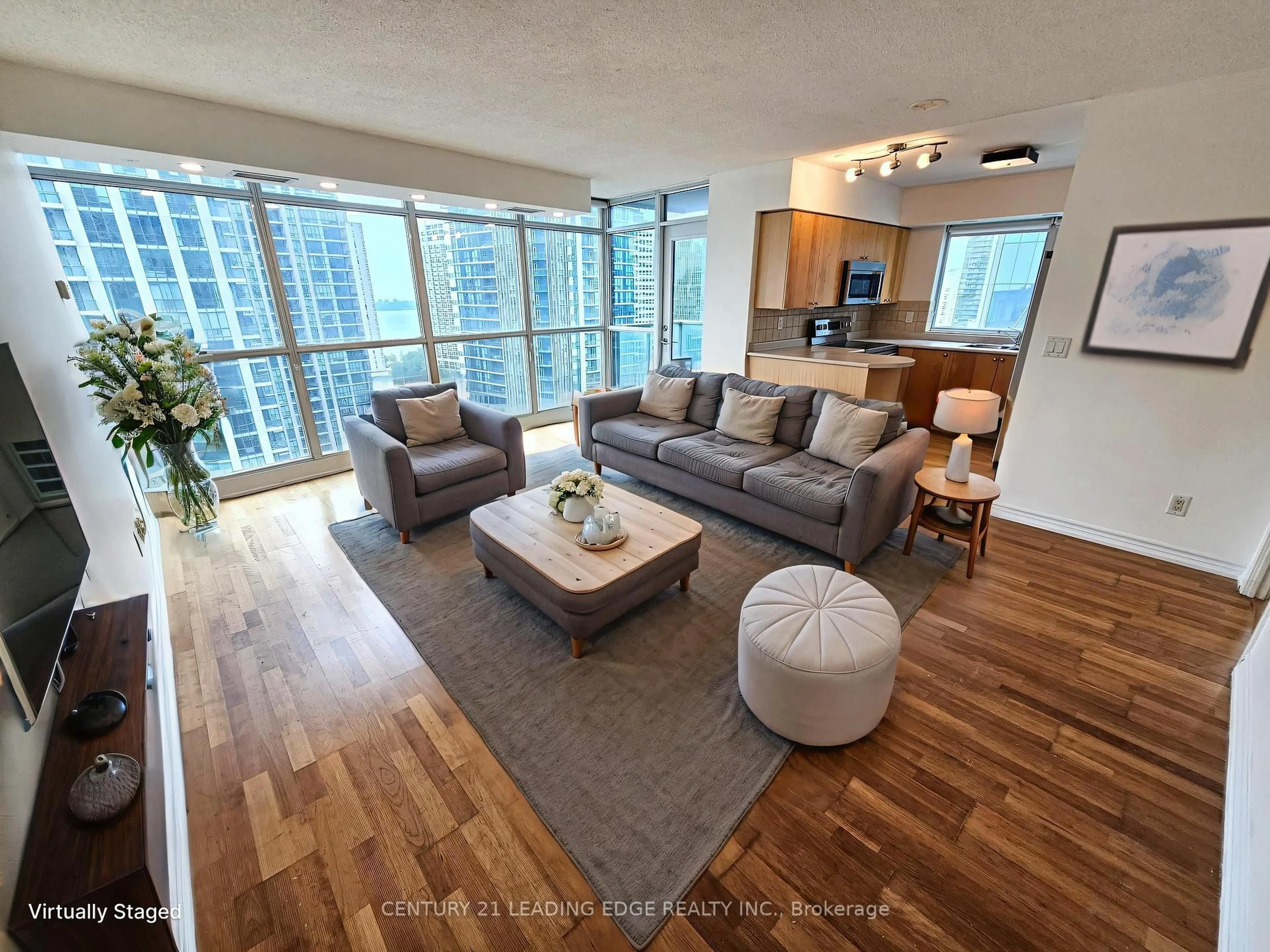 Living room with furniture, unknown for 18 Yonge St #2212, Toronto Ontario M5E 1Z8