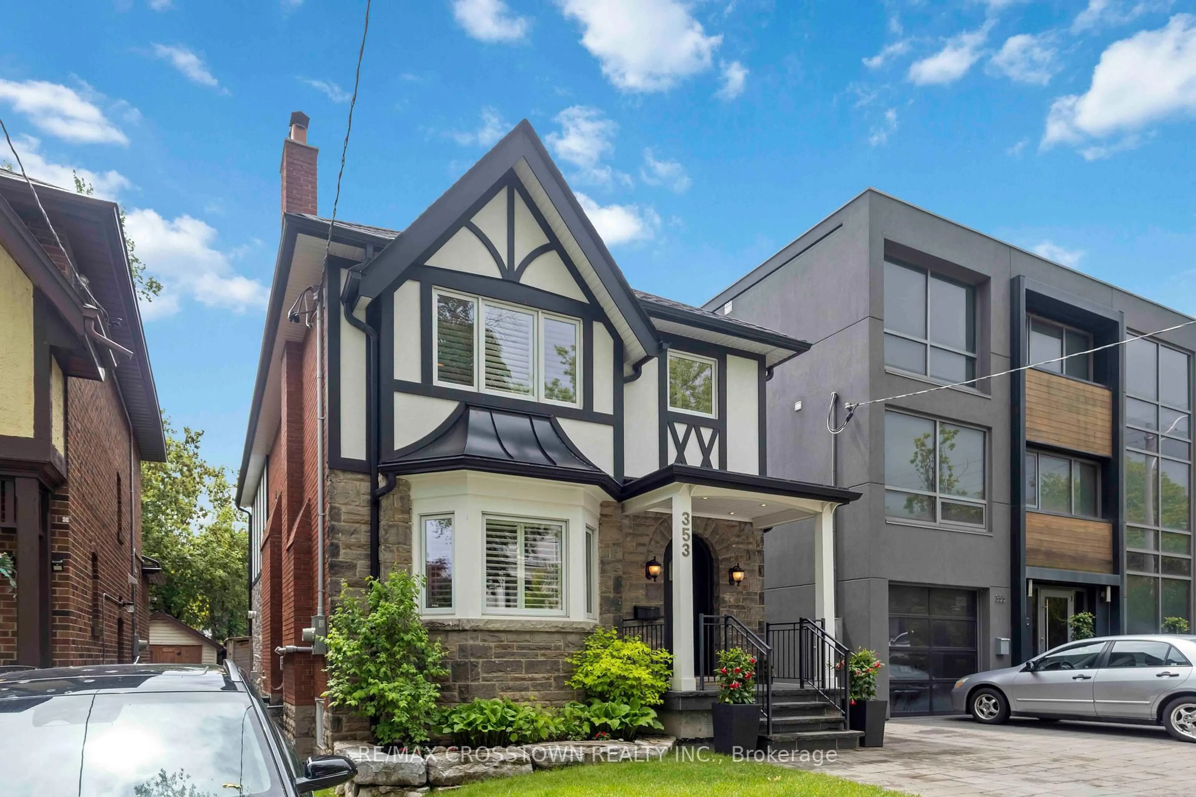 Home with brick exterior material, street for 353 Briar Hill Ave, Toronto Ontario M4R 1J3