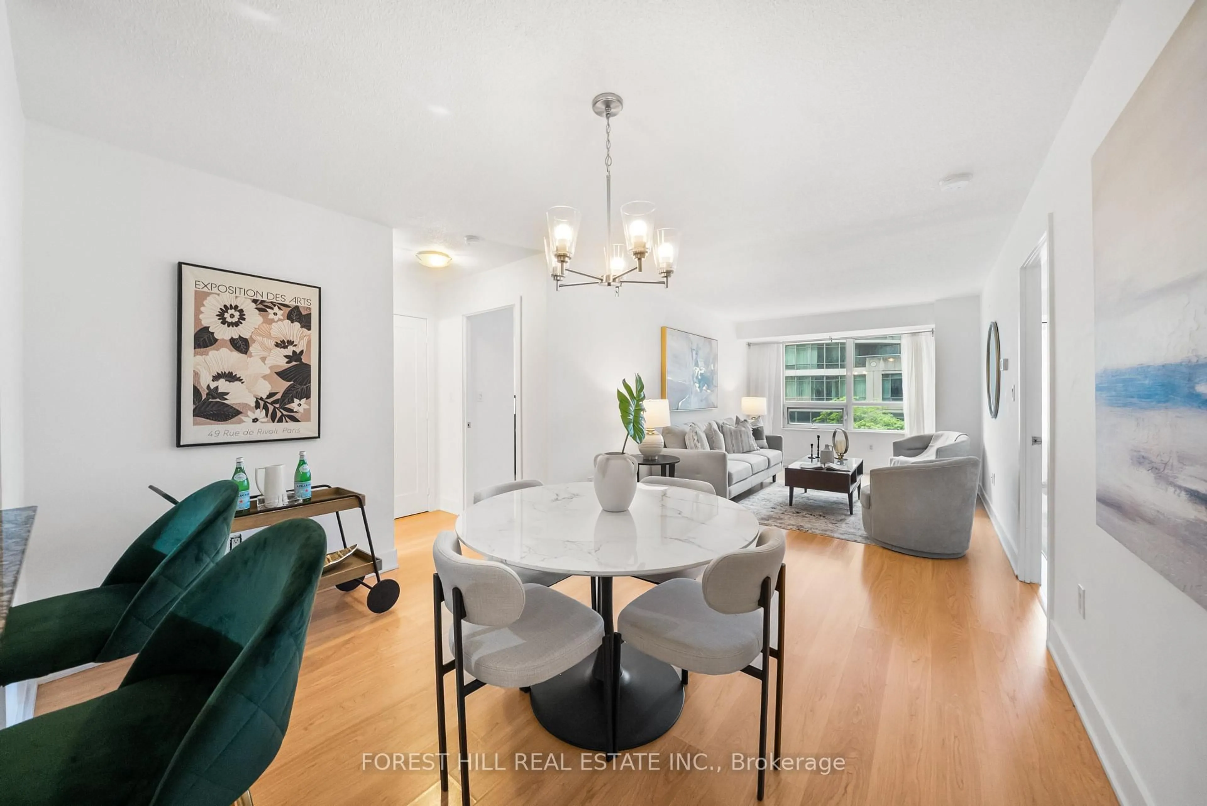 Living room with furniture, unknown for 20 Blue Jays Way #318, Toronto Ontario M5V 3W6