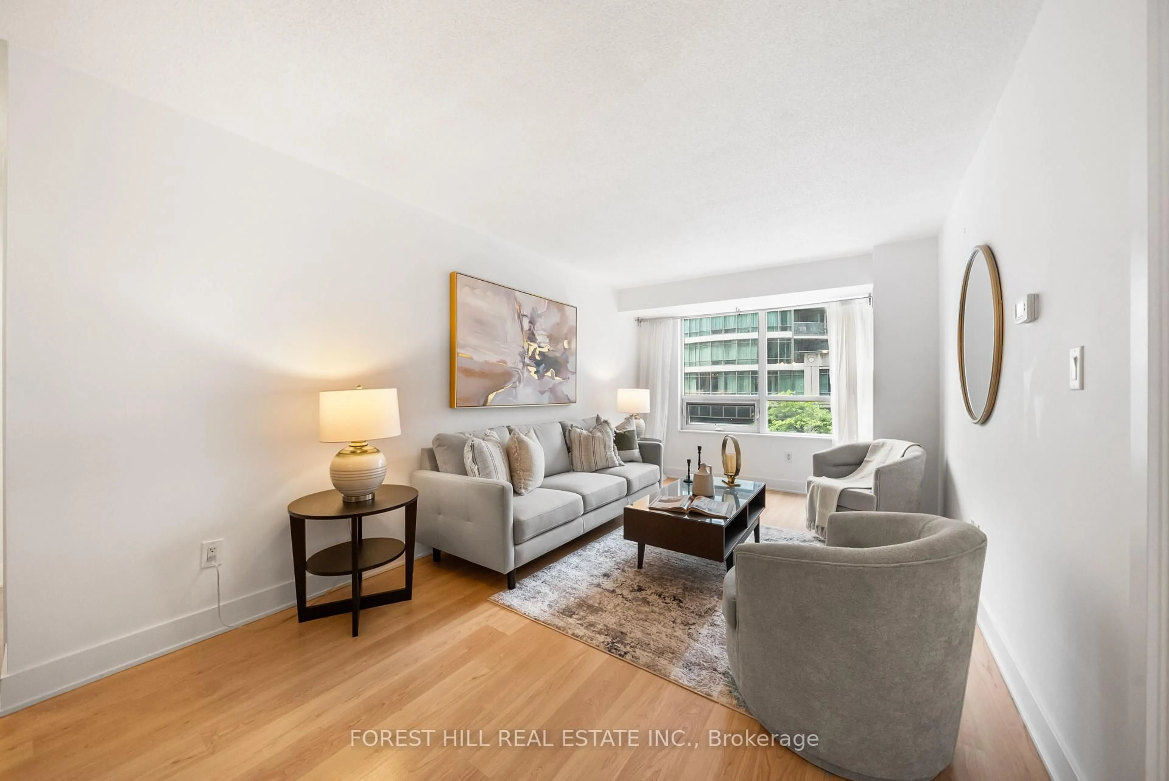 Living room with furniture, unknown for 20 Blue Jays Way #318, Toronto Ontario M5V 3W6