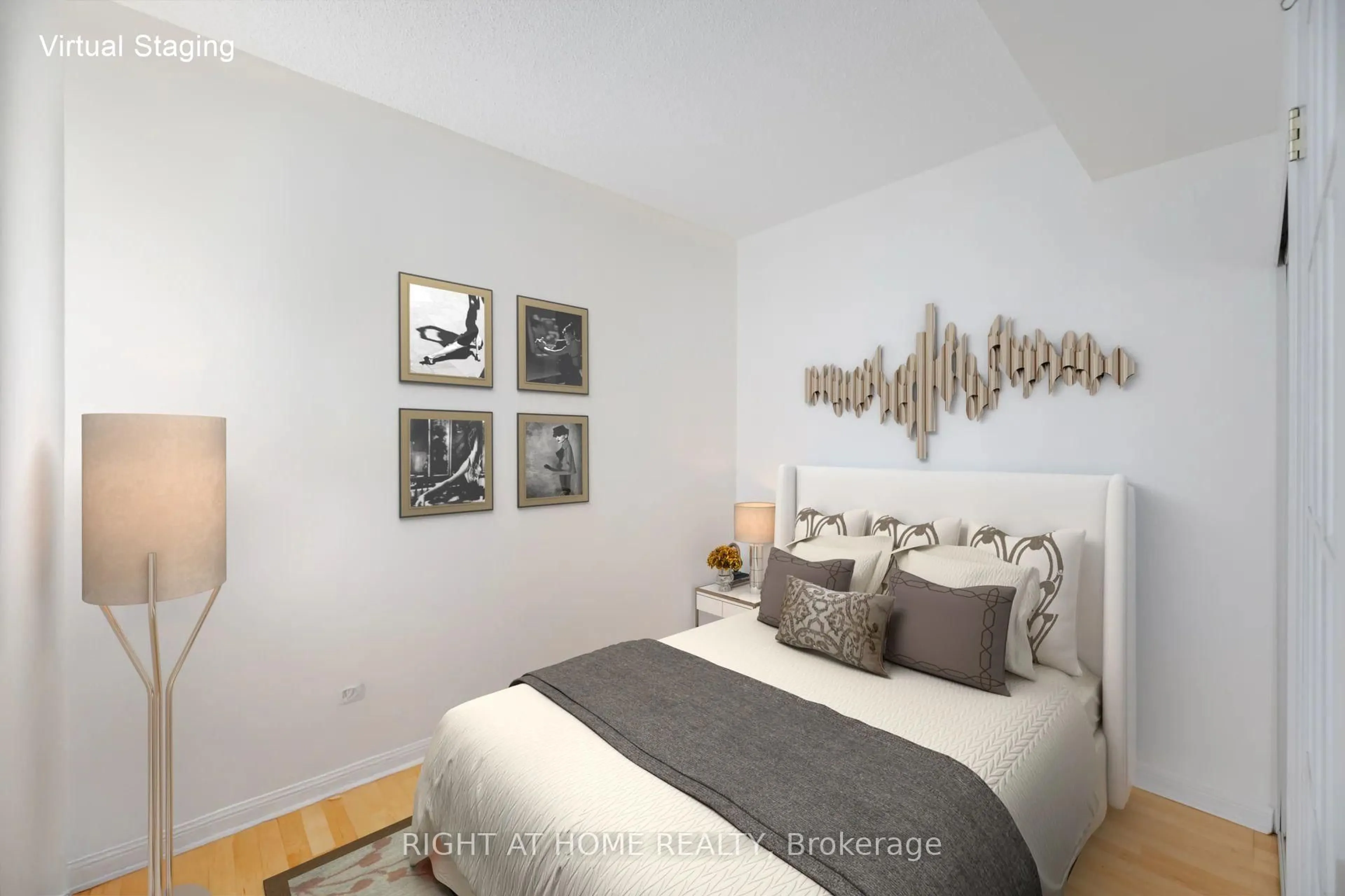 Bedroom with bed, unknown for 28 Stadium Rd #161, Toronto Ontario M5V 3P4