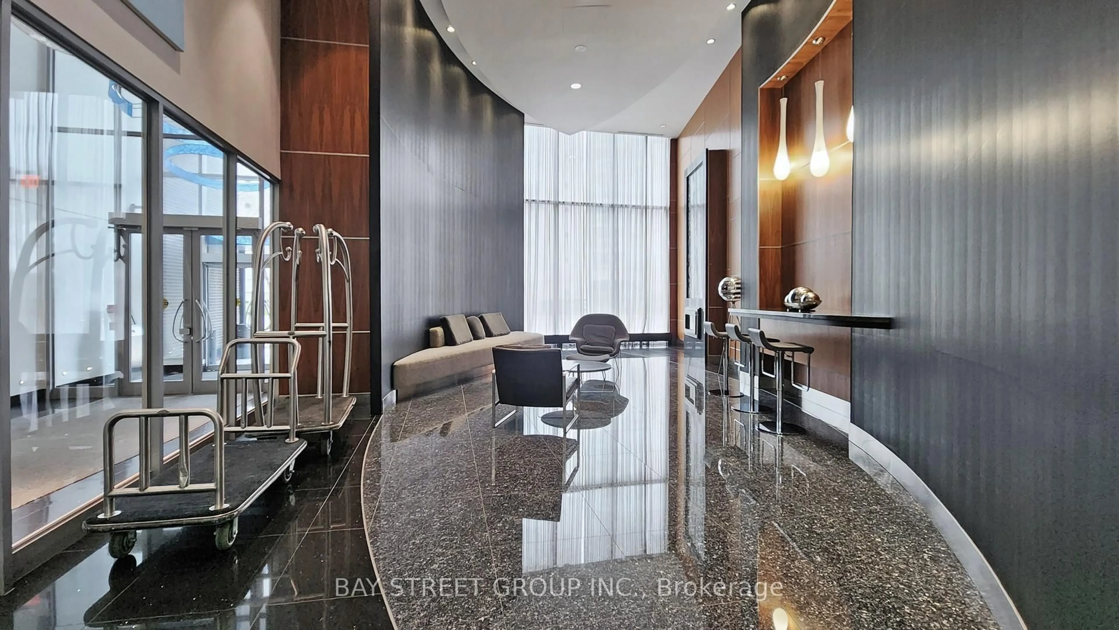 Lobby for 38 Dan Leckie Way #2015, Toronto Ontario M5V 2V6