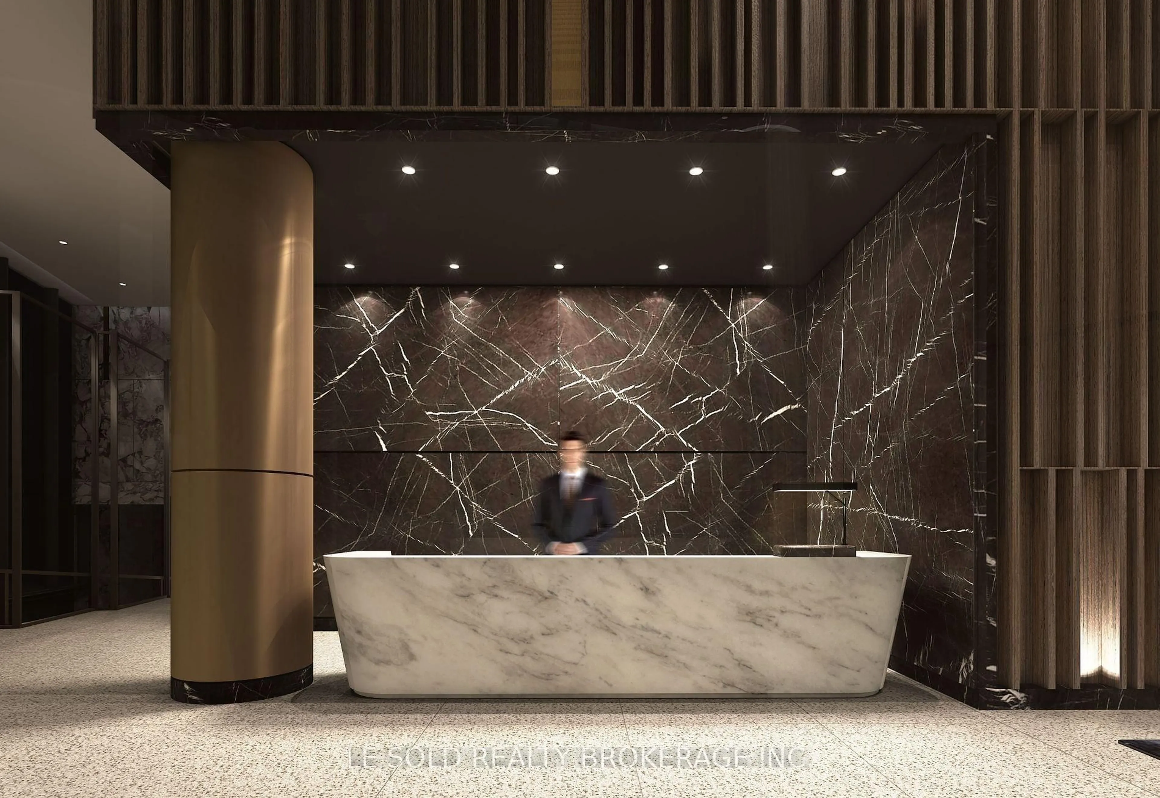 Lobby for 575 Bloor St #1022, Toronto Ontario M4W 0B2