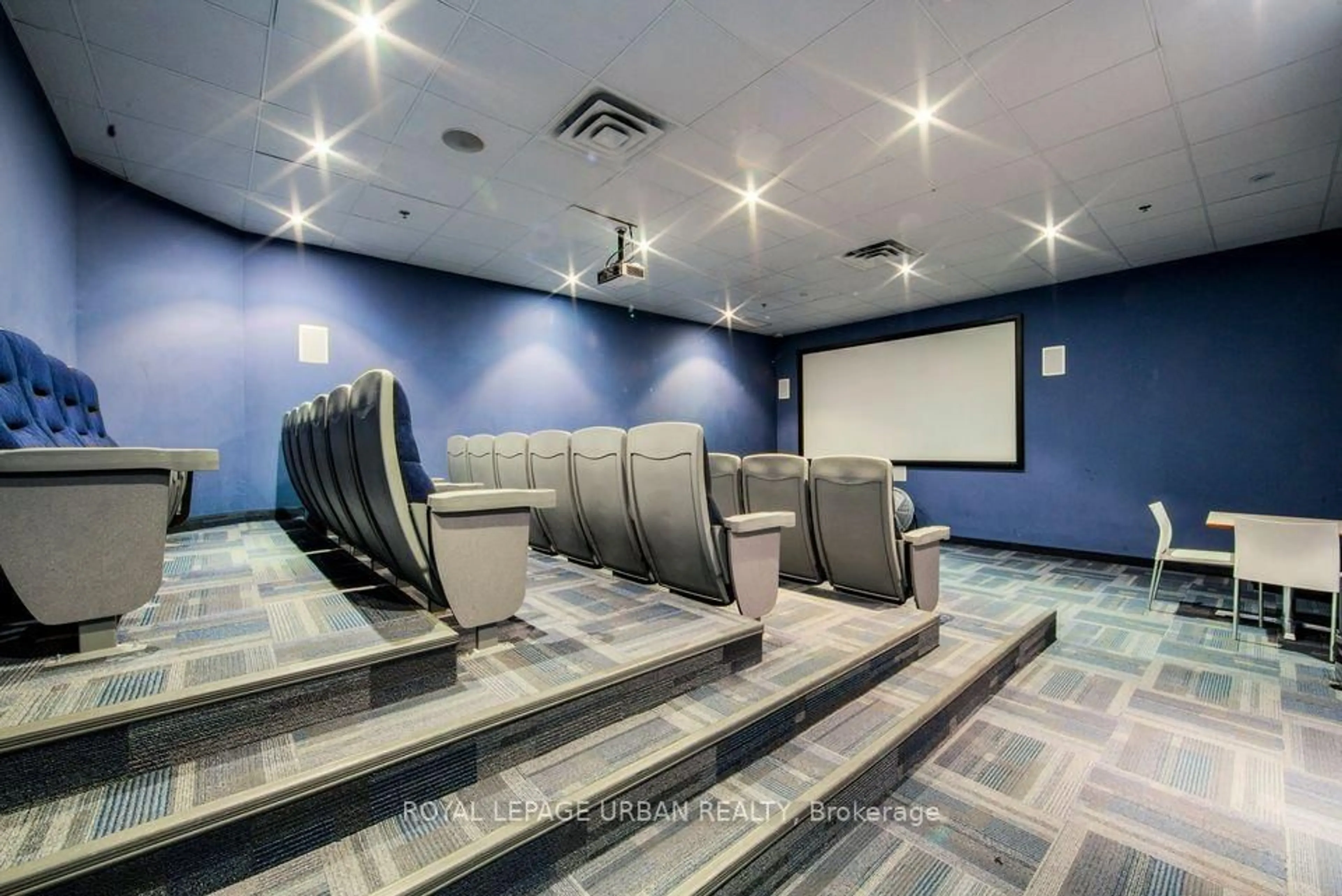 Home theater for 35 Mariner Terr #1102, Toronto Ontario M5V 3V9