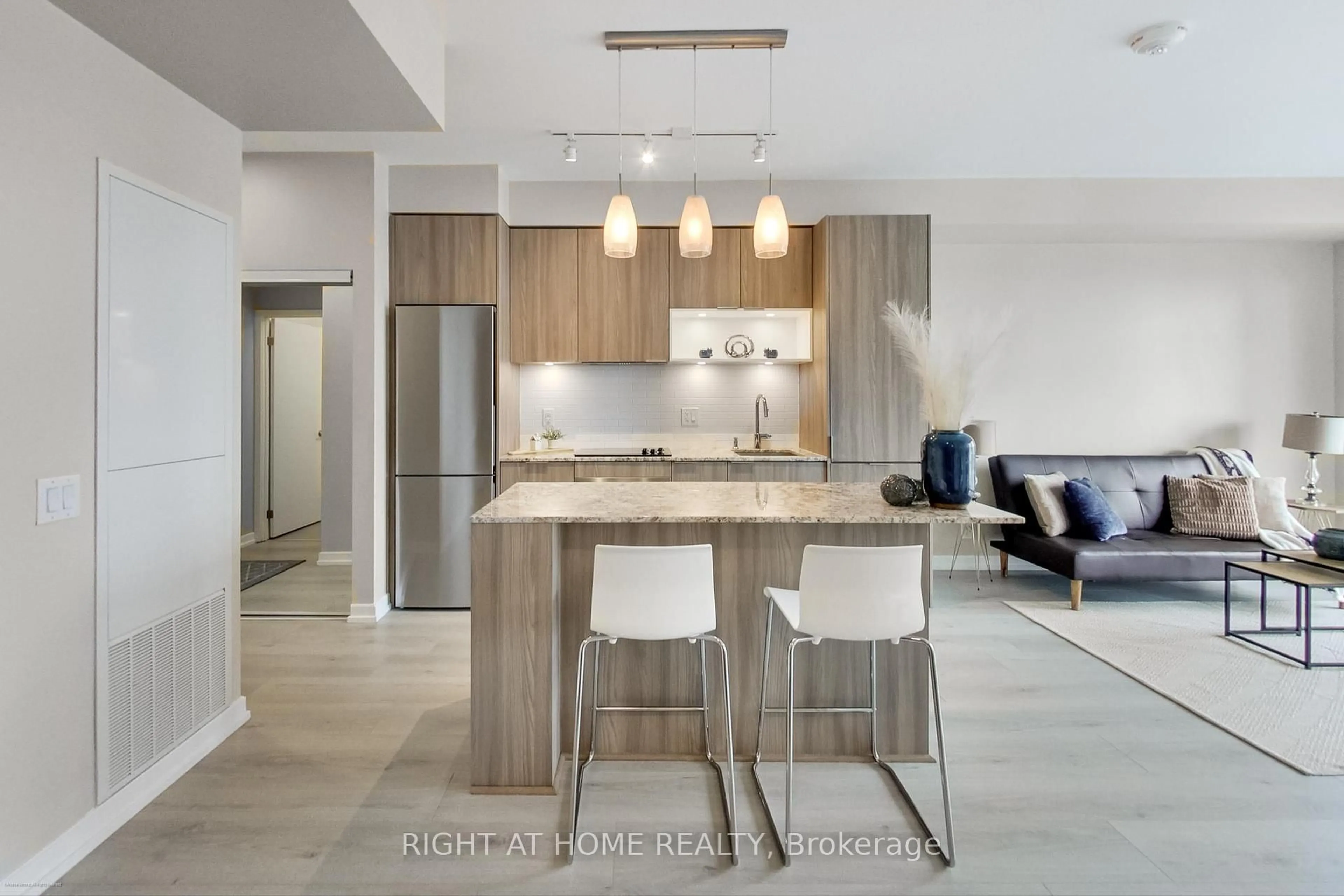 Open concept kitchen, unknown for 20 Tubman Ave #2306, Toronto Ontario M5A 0M8