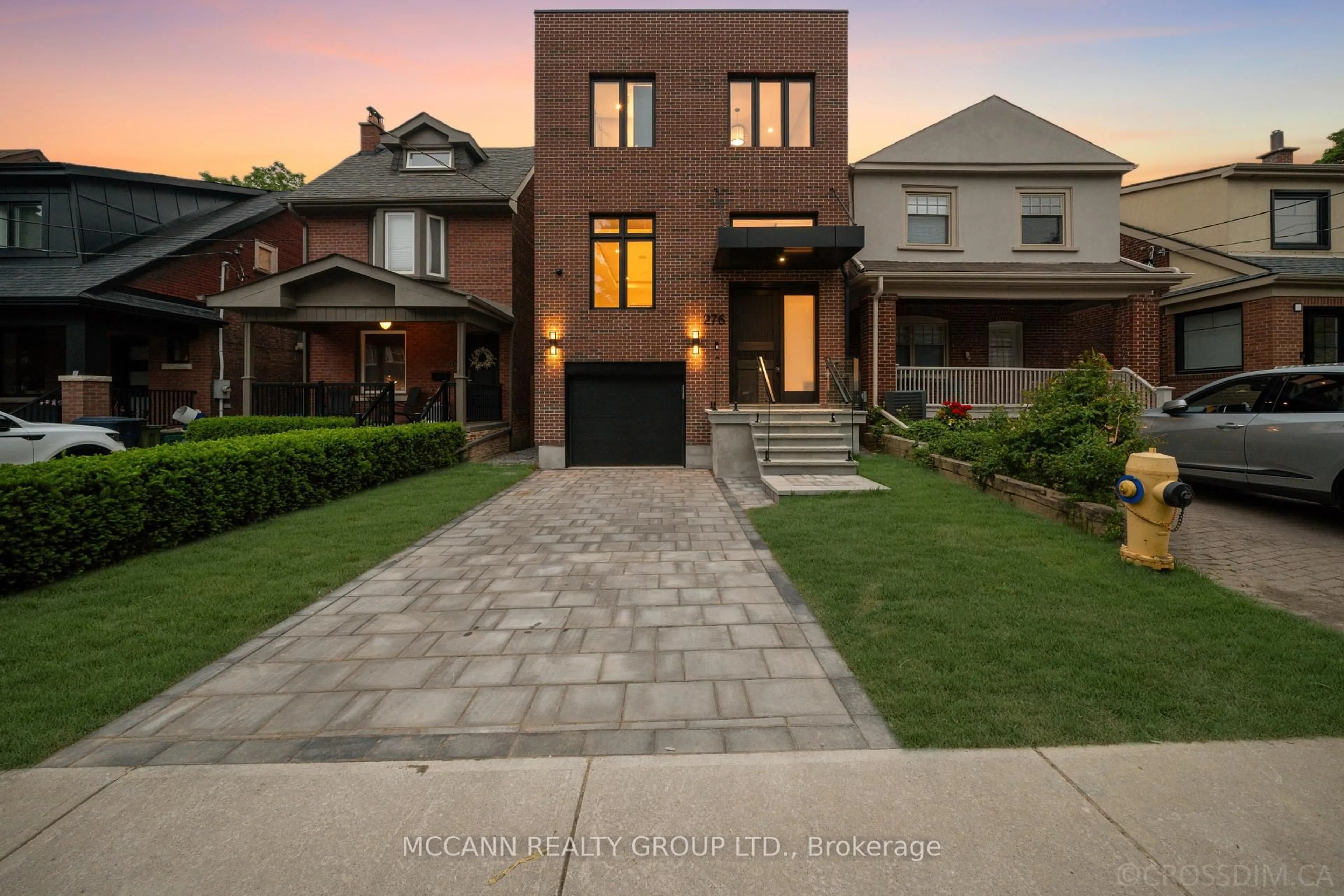 Home with brick exterior material, street for 276 Wychwood Ave, Toronto Ontario M6C 2T7