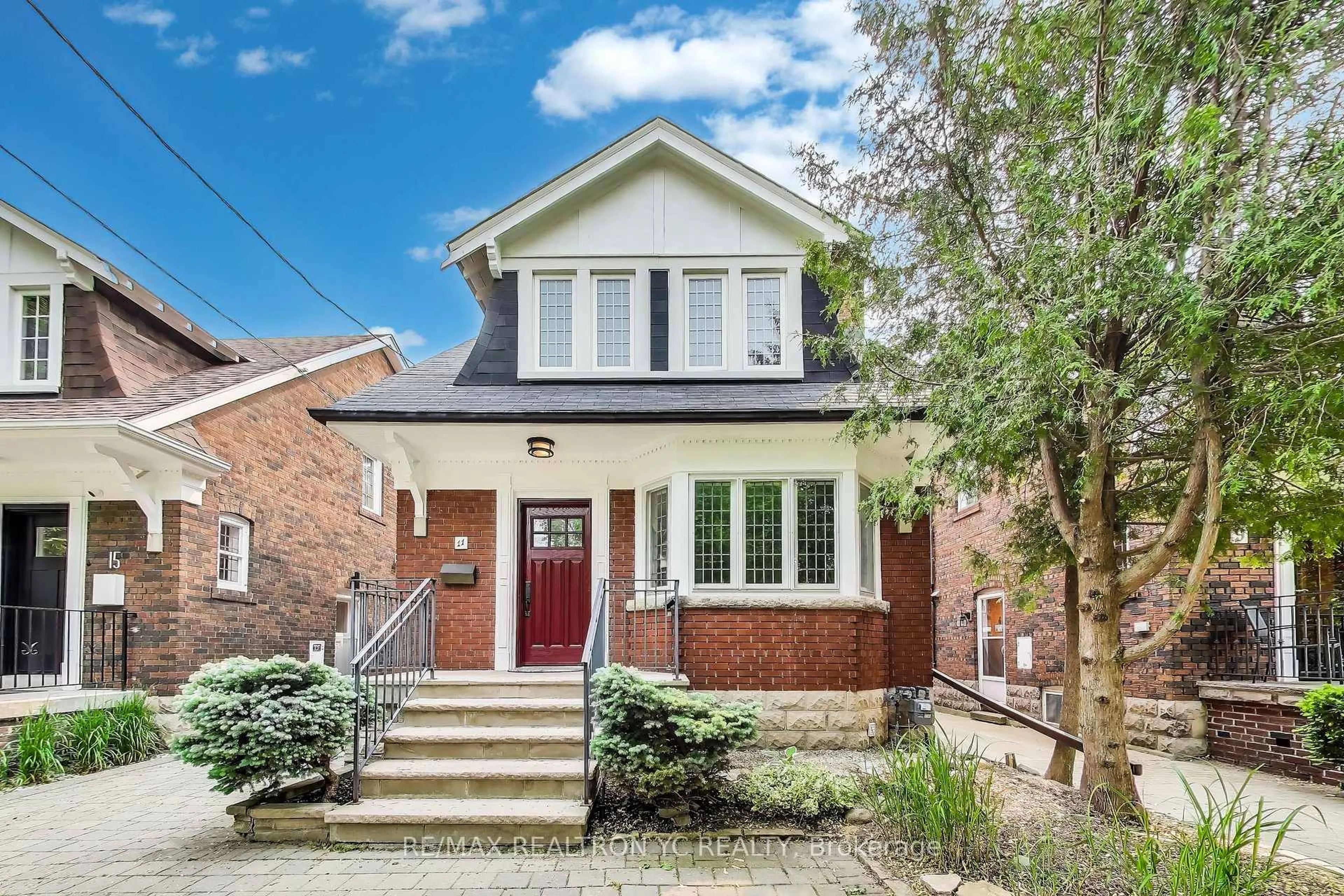 Home with brick exterior material, street for 11 Donegall Dr, Toronto Ontario M4G 3G6