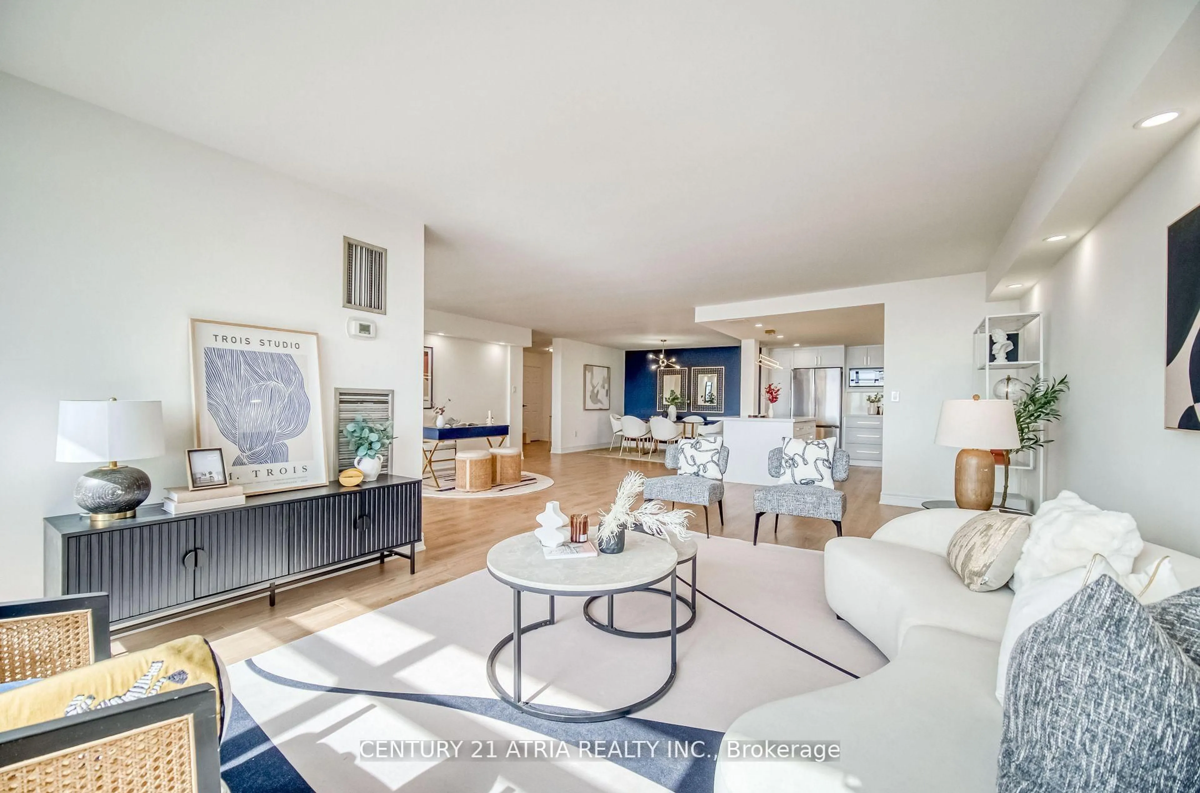 Living room with furniture, unknown for 1555 Finch Ave #2705, Toronto Ontario M2J 4X9