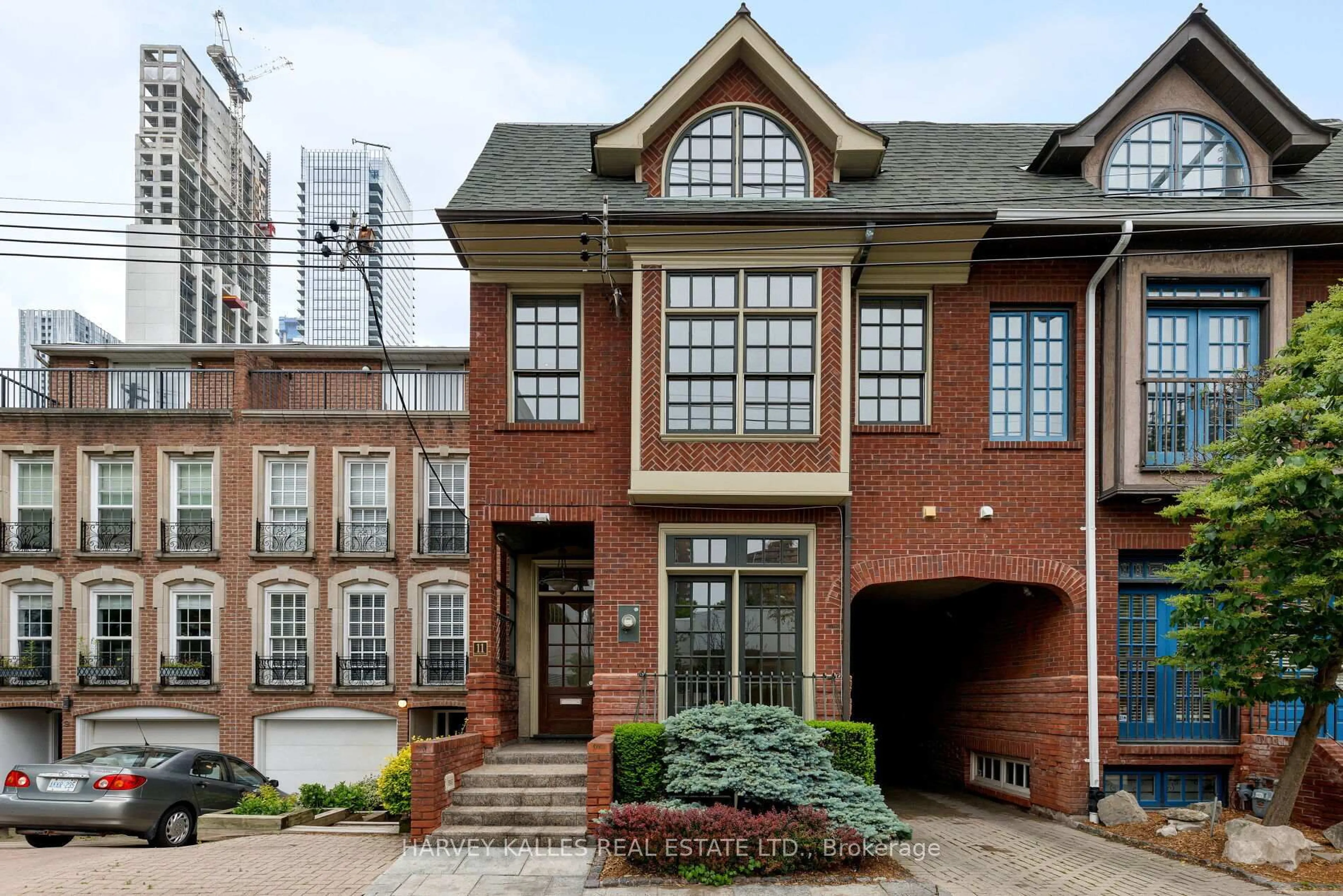 Home with brick exterior material, street for 11 Berryman St, Toronto Ontario M5R 1M7