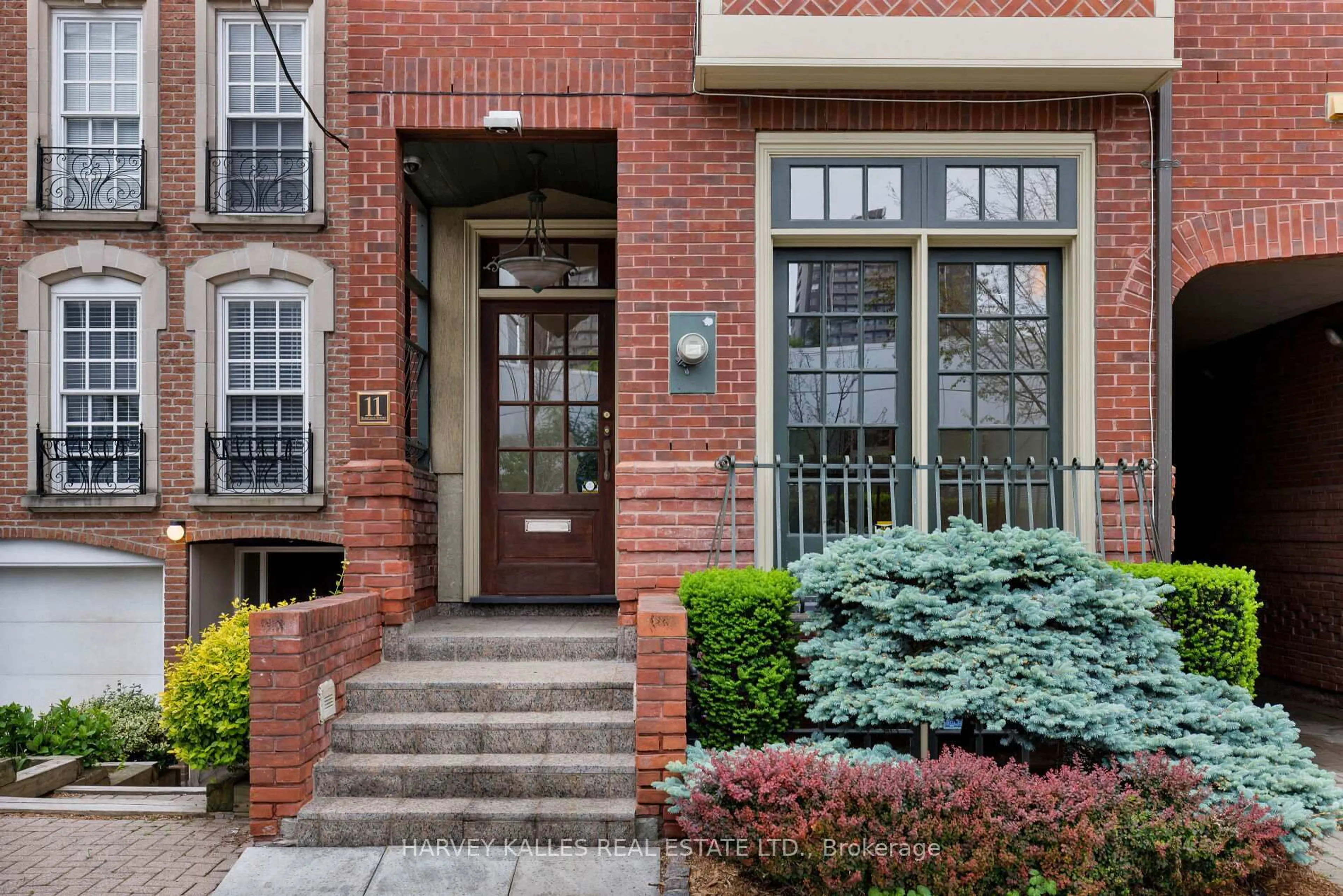 Home with brick exterior material, street for 11 Berryman St, Toronto Ontario M5R 1M7