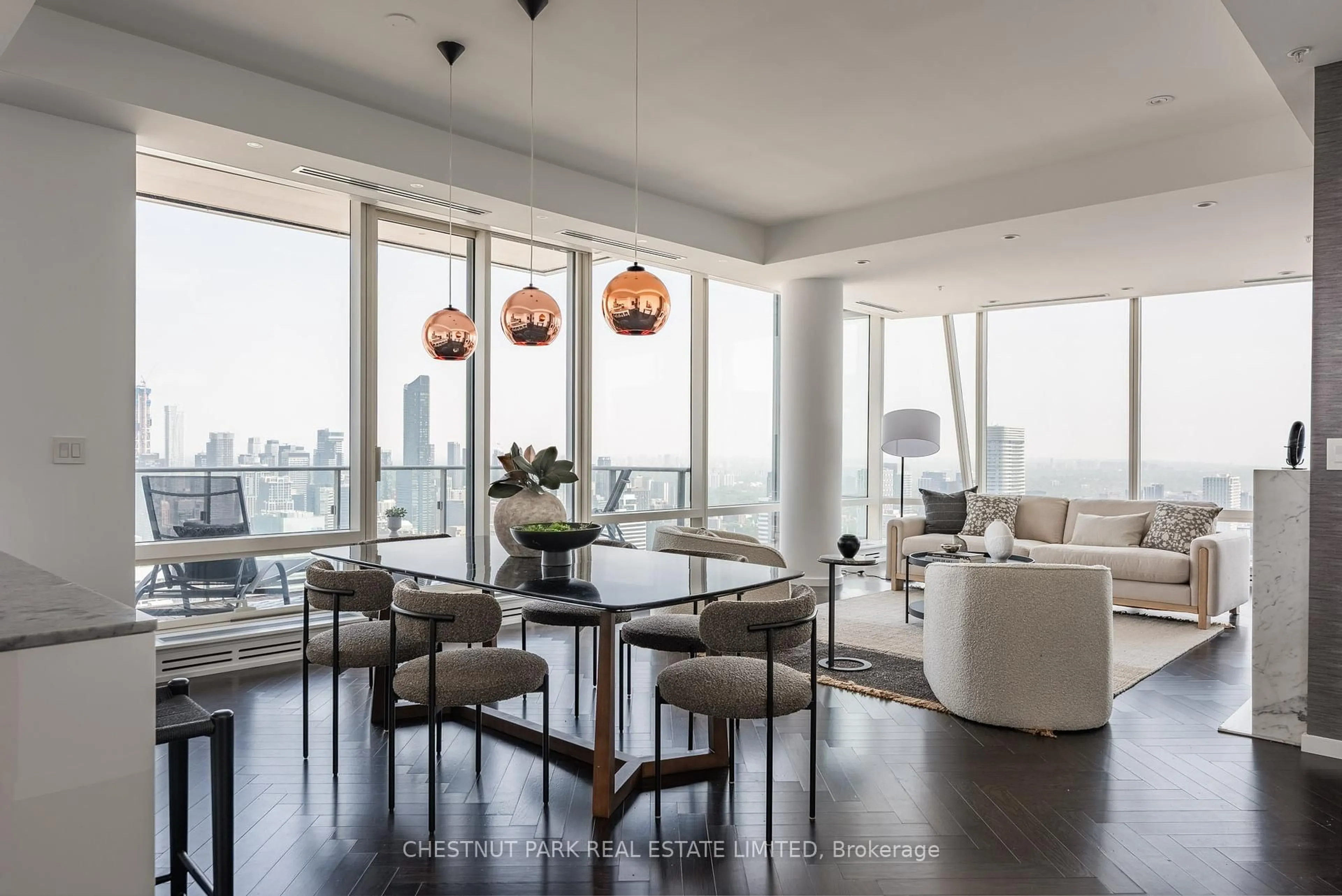 Dining room, unknown for 180 University Ave #6104, Toronto Ontario M5H 0A2