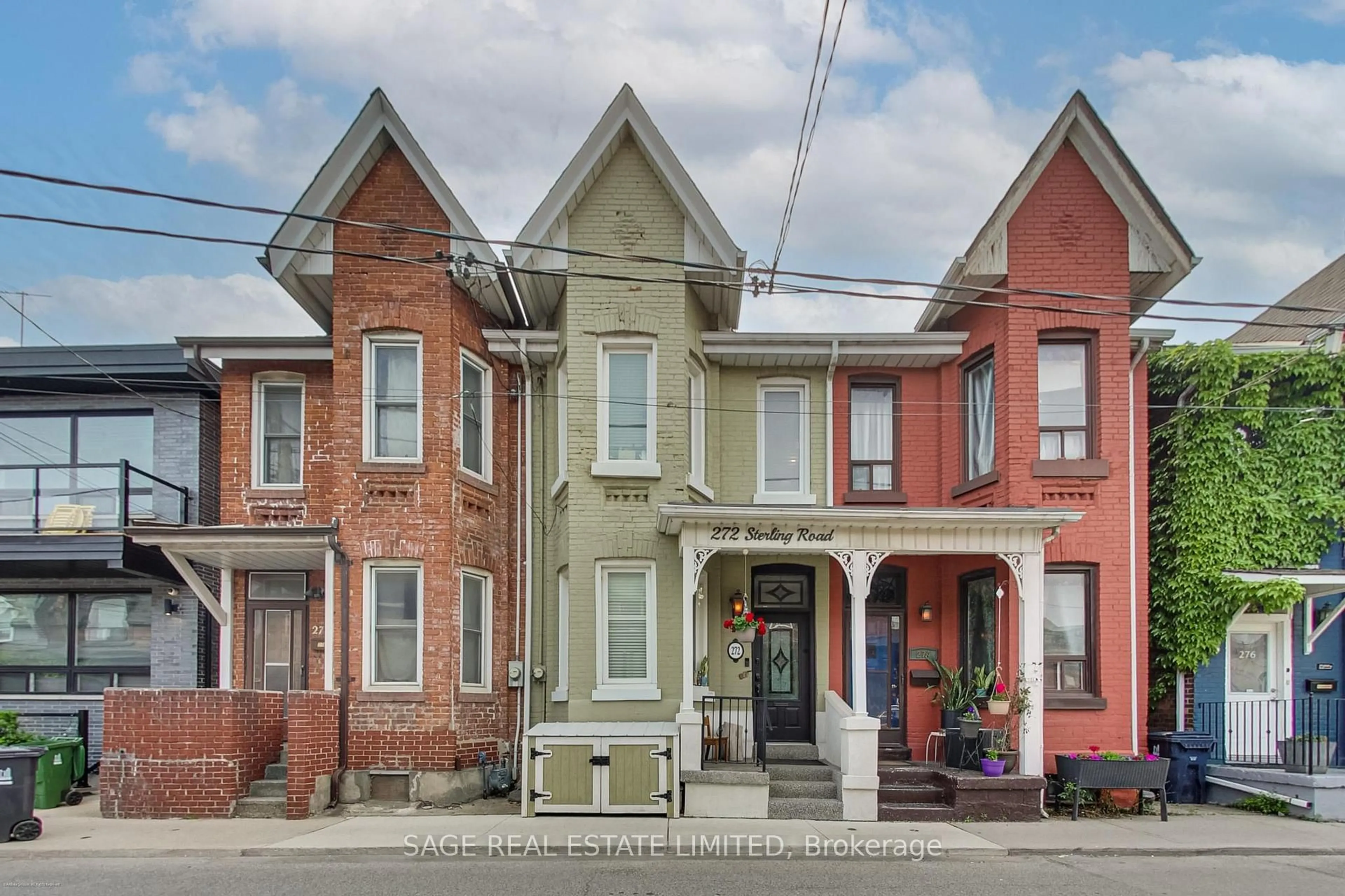 Home with brick exterior material, street for 272 Sterling Rd, Toronto Ontario M6R 2B9