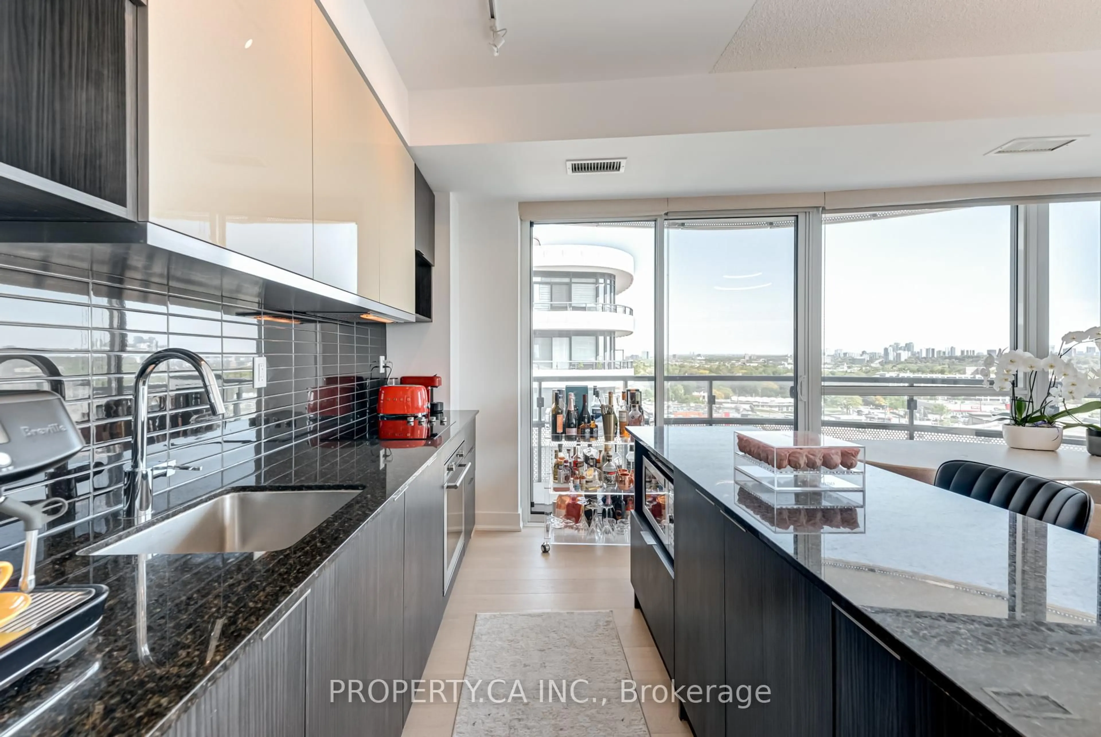 Contemporary kitchen, unknown for 99 The Donway #1009, Toronto Ontario M3C 0N8
