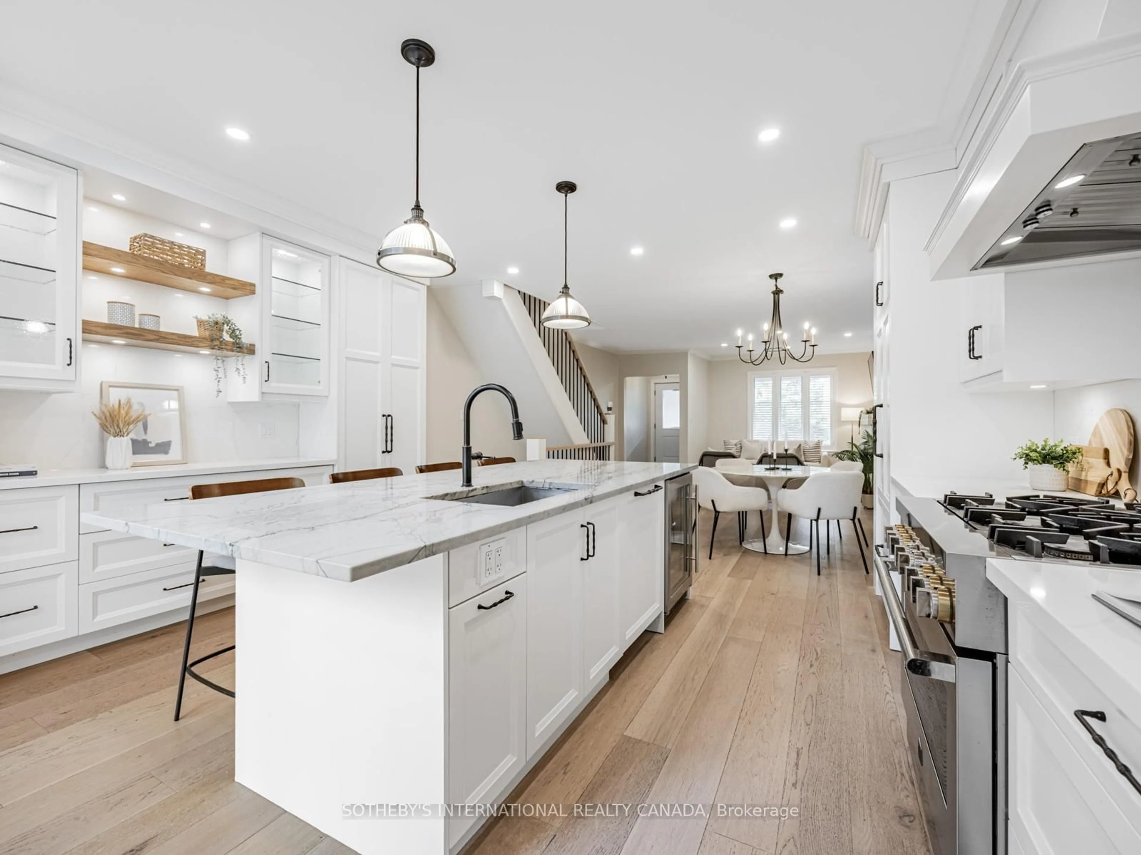 Open concept kitchen, unknown for 300 Forman Ave, Toronto Ontario M4S 2S7