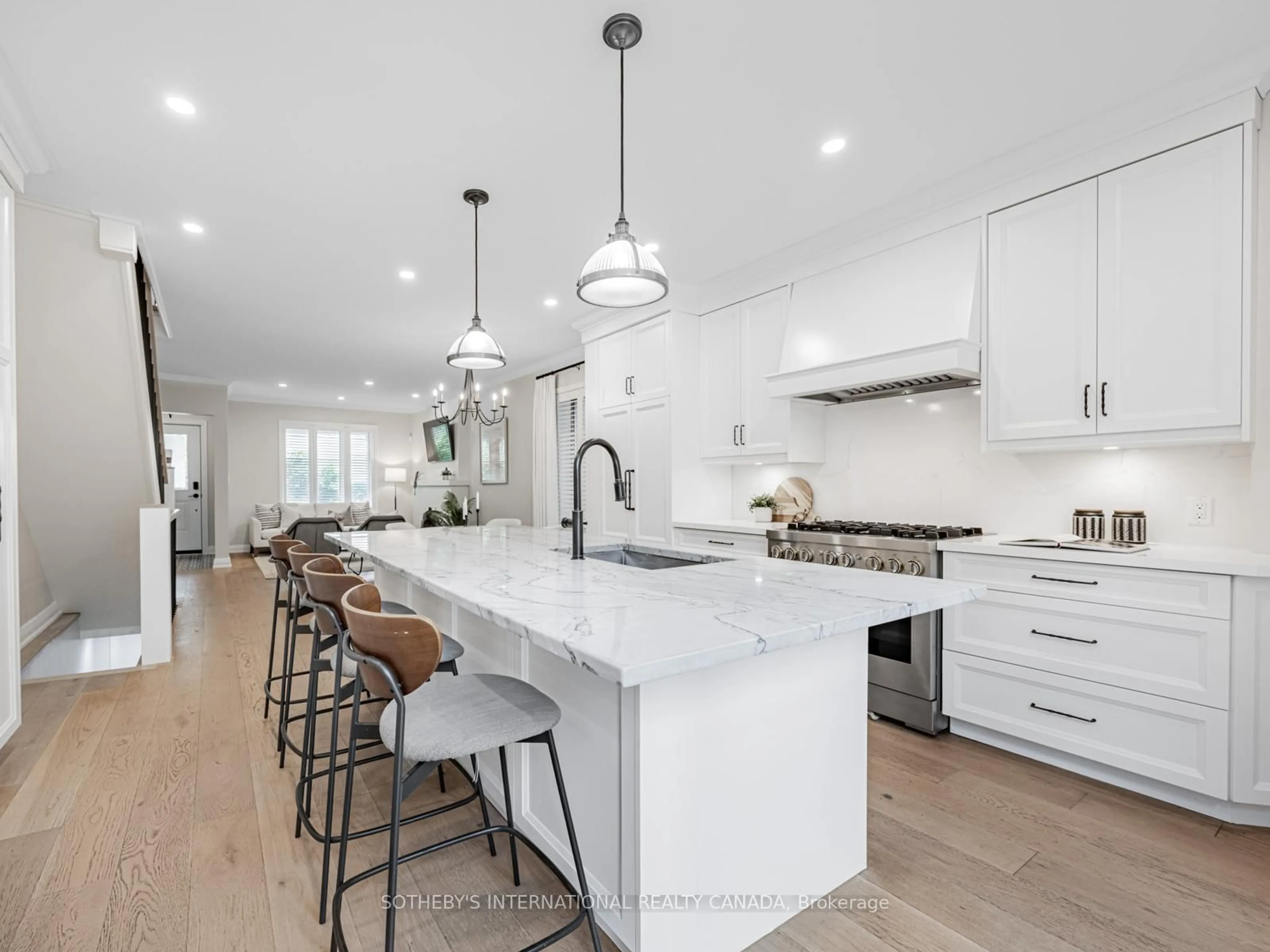 Open concept kitchen, unknown for 300 Forman Ave, Toronto Ontario M4S 2S7