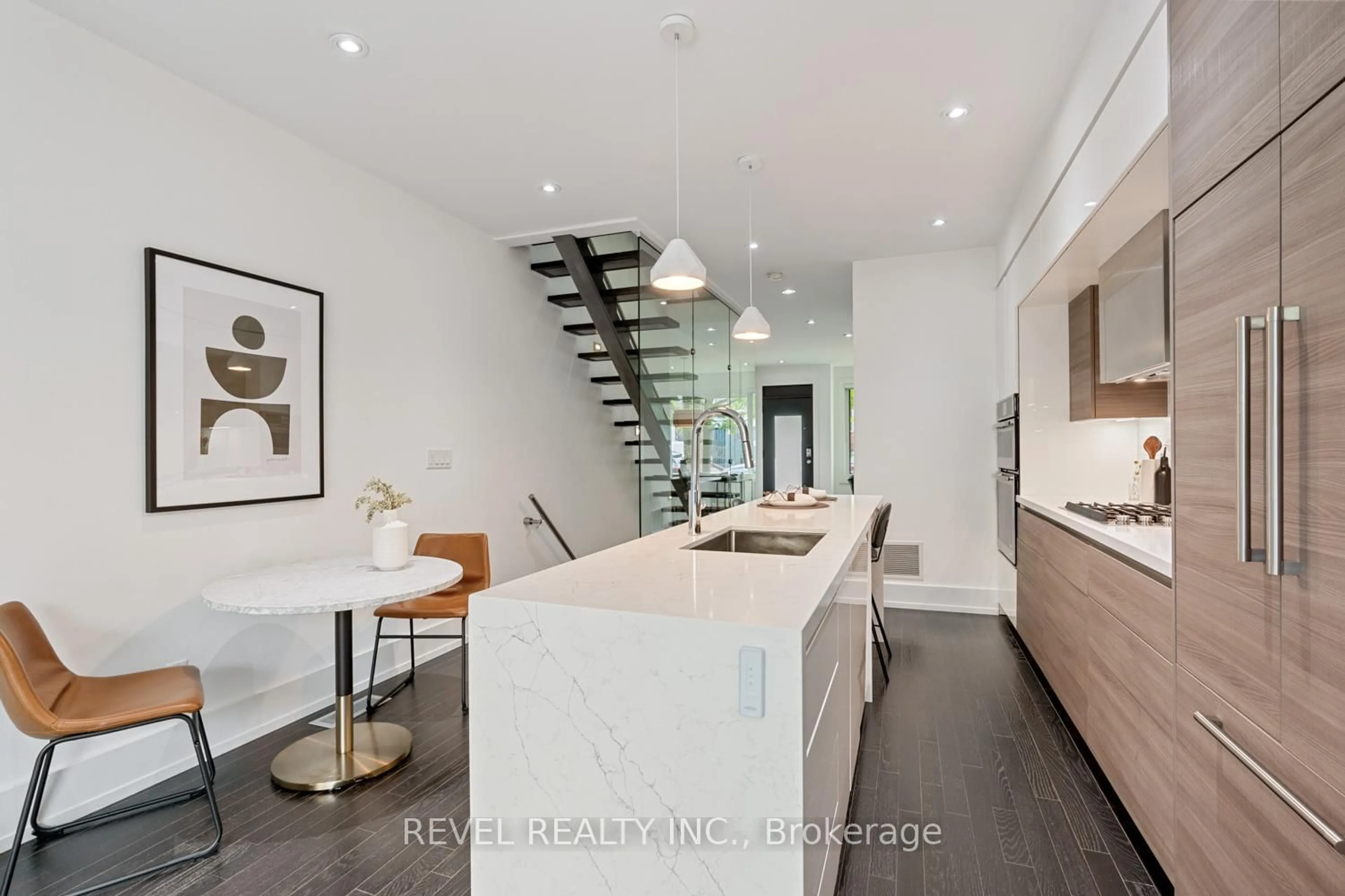 Contemporary kitchen, unknown for 9A Sylvan Ave, Toronto Ontario M6H 0C4
