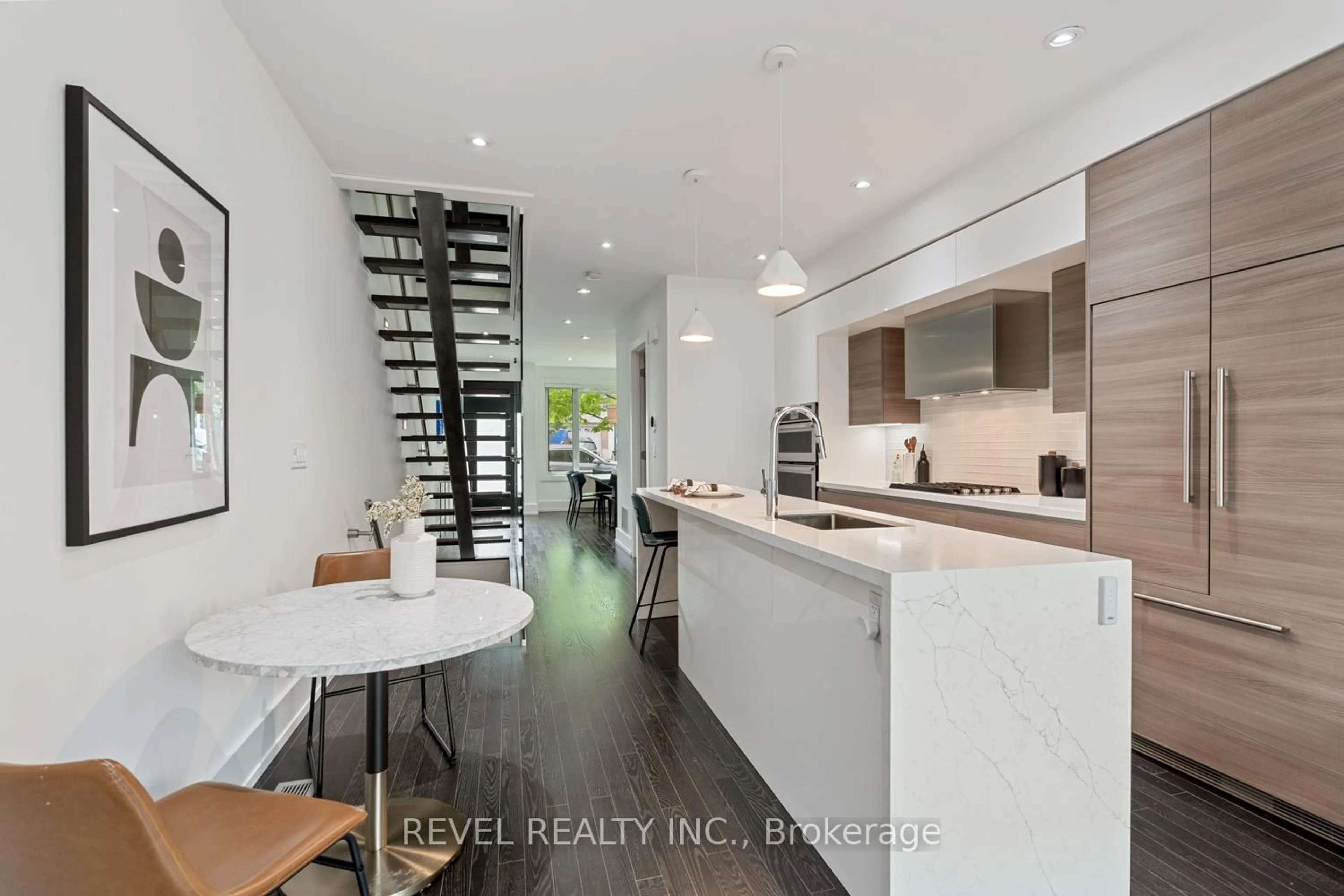 Contemporary kitchen, unknown for 9A Sylvan Ave, Toronto Ontario M6H 0C4
