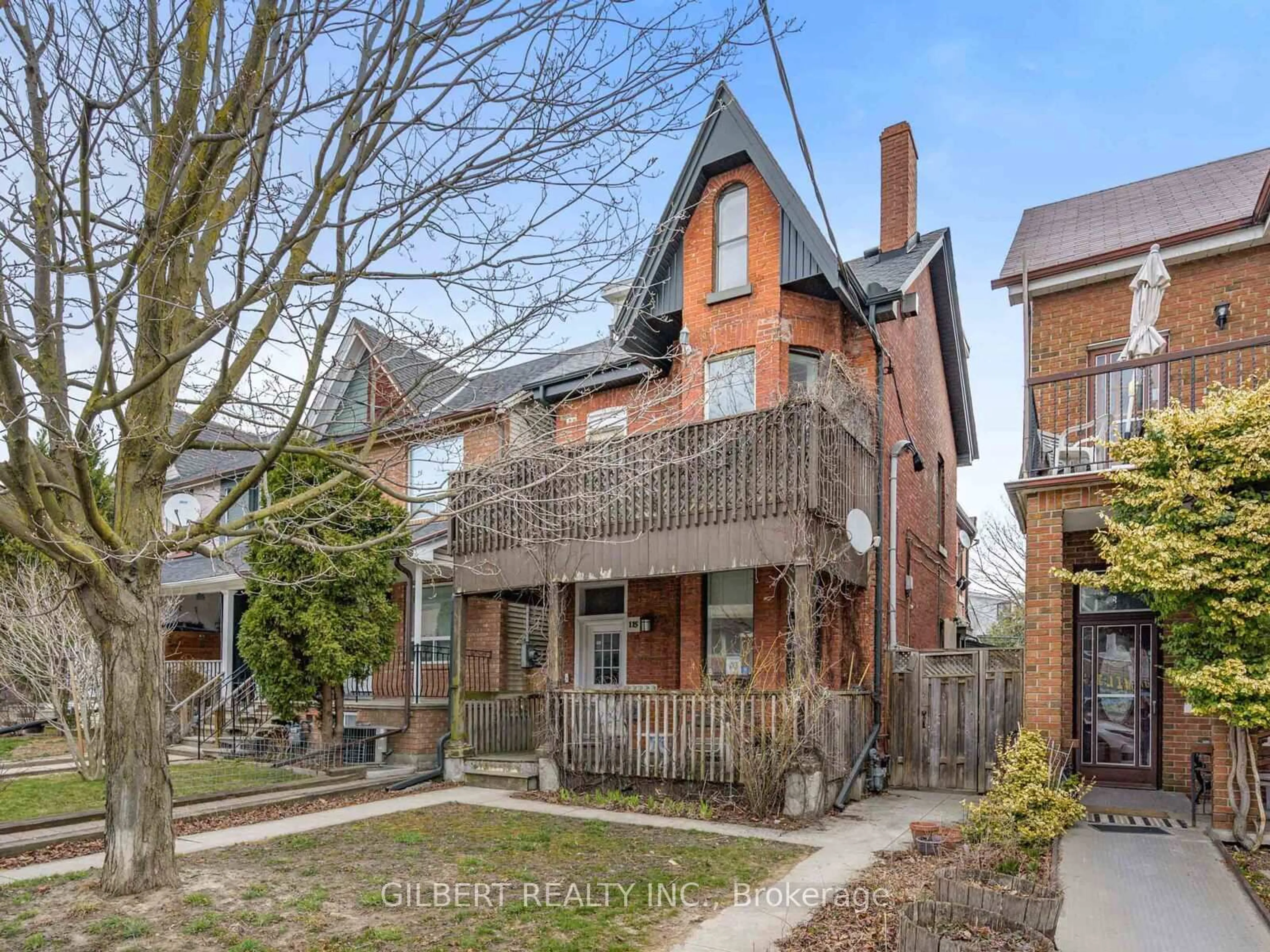 Home with brick exterior material, street for 115 gladstone Ave, Toronto Ontario M6J 3L1