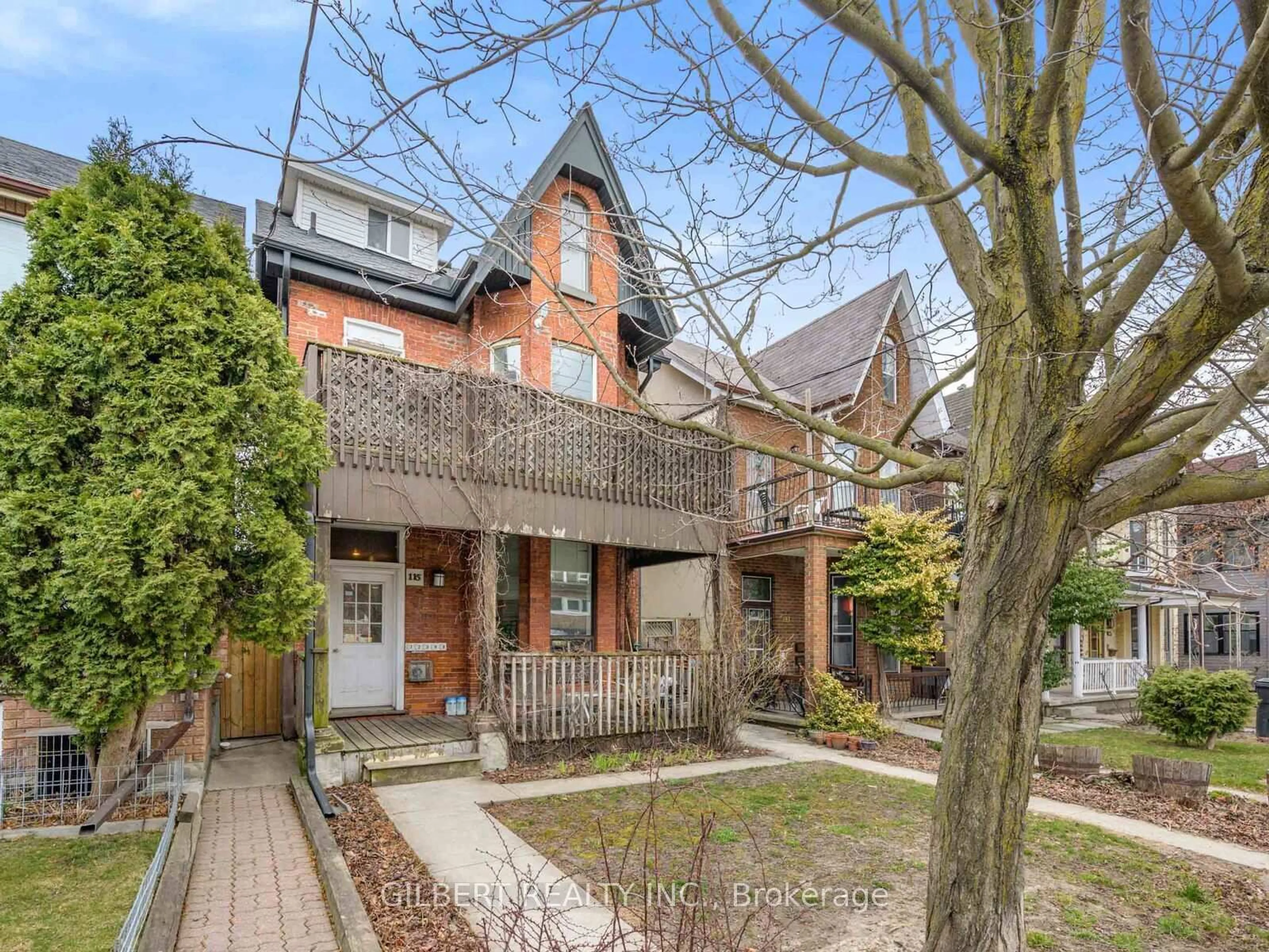 Home with brick exterior material, street for 115 gladstone Ave, Toronto Ontario M6J 3L1