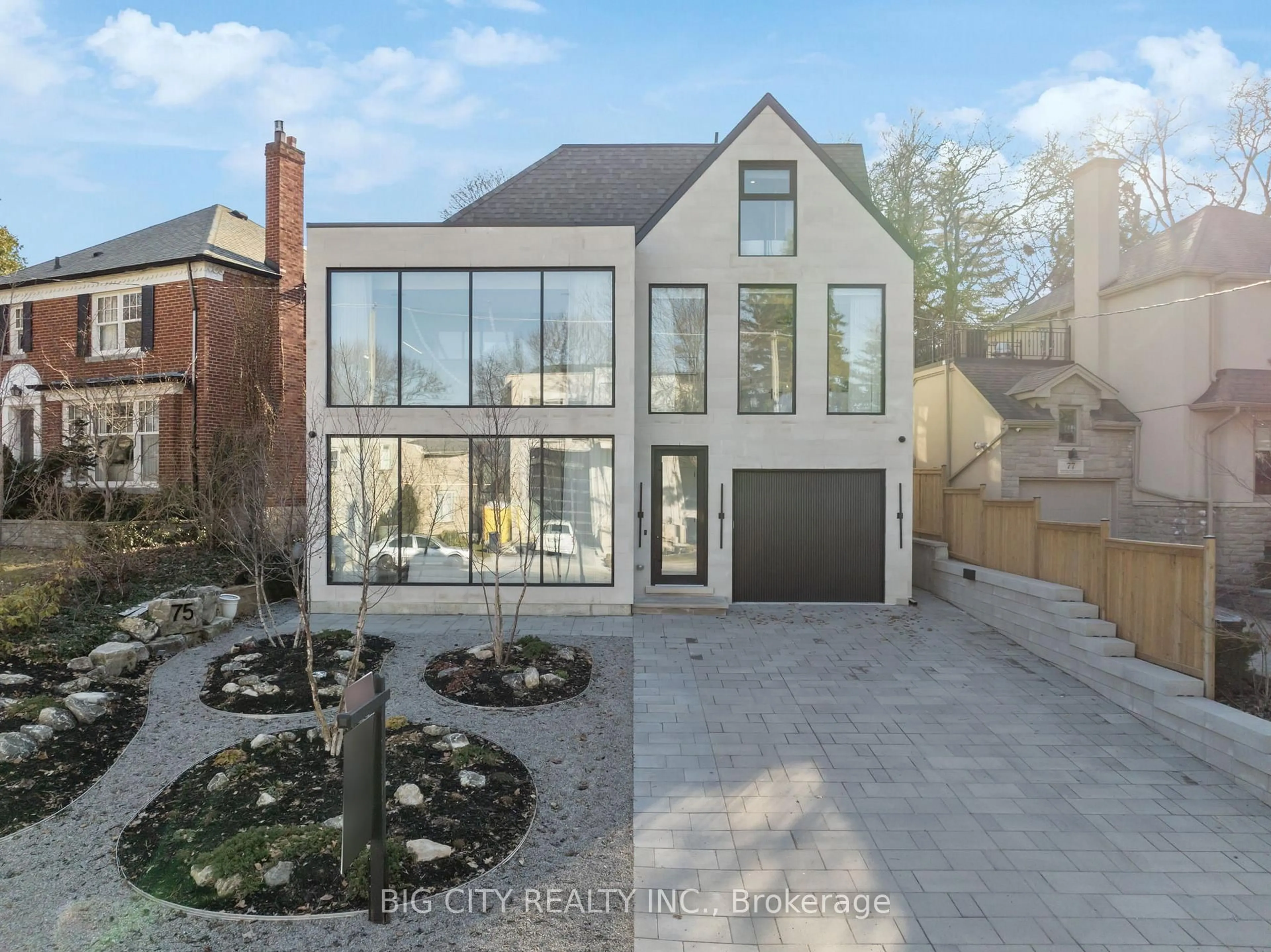 Home with brick exterior material, street for 75 Lawrence Cres, Toronto Ontario M4N 1N3