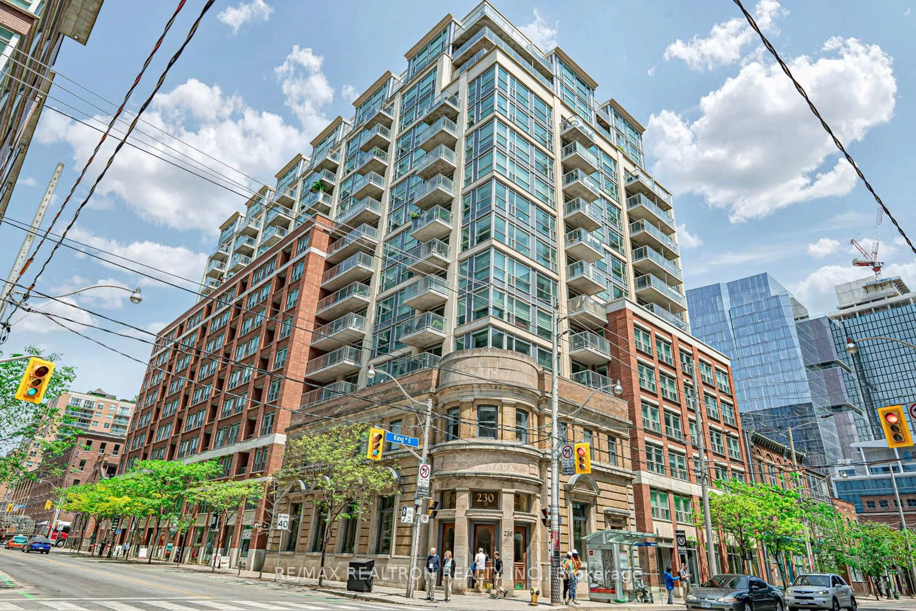 Patio, unknown for 230 King St #318, Toronto Ontario M5A 1K5