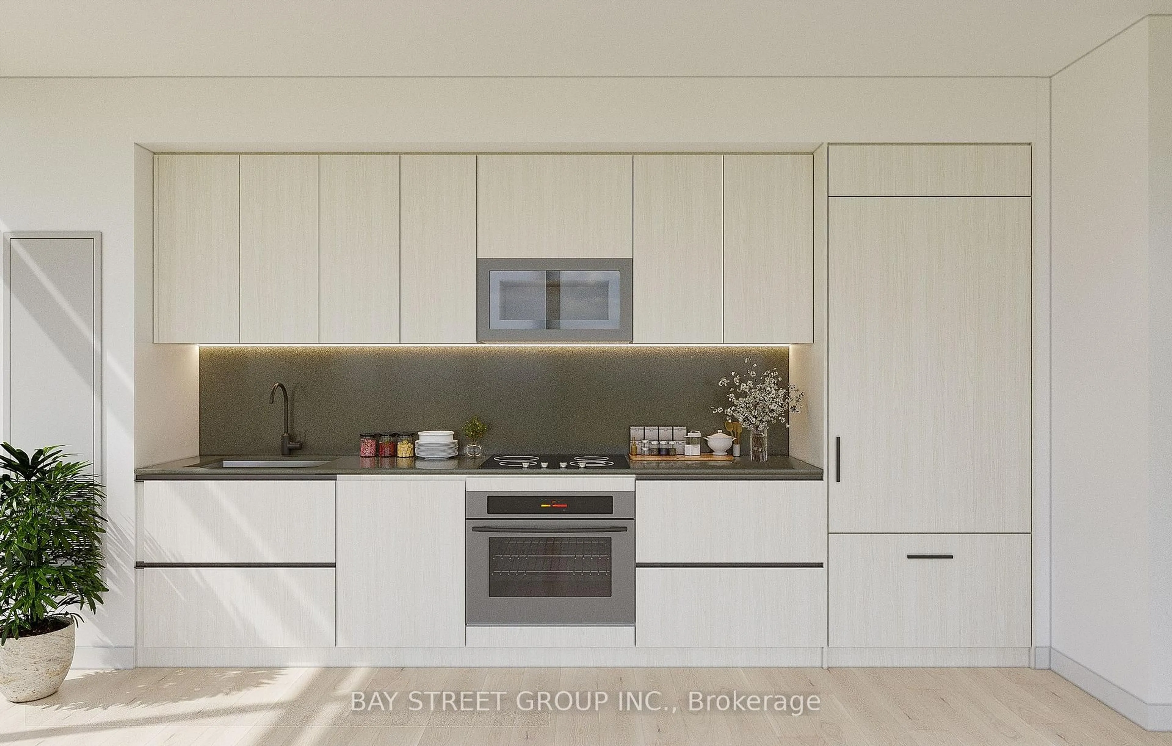 Contemporary kitchen, unknown for 327 King St #2302, Toronto Ontario M5V 0W7