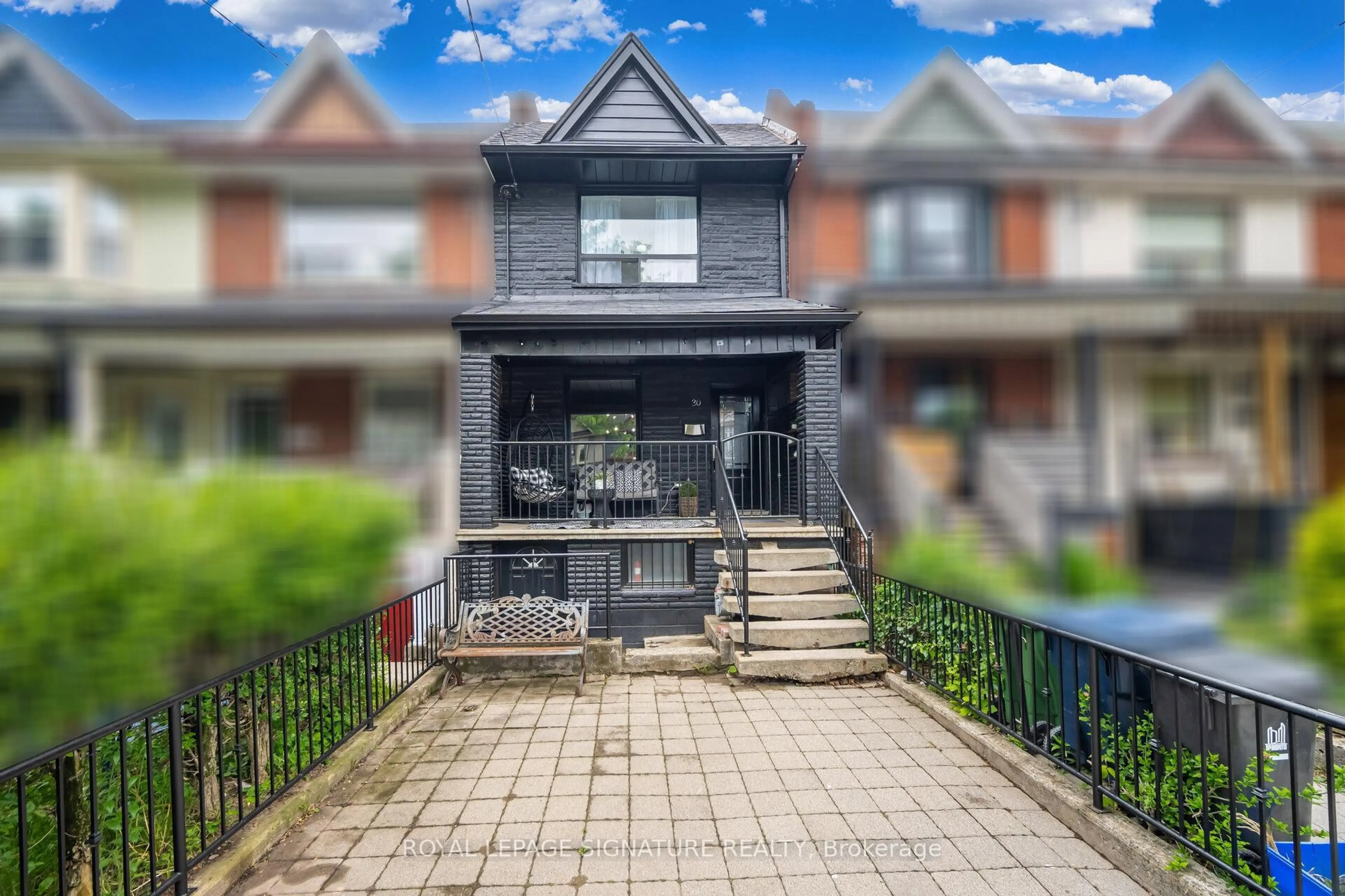 Home with brick exterior material, street for 30 Somerset Ave, Toronto Ontario M6H 2R4