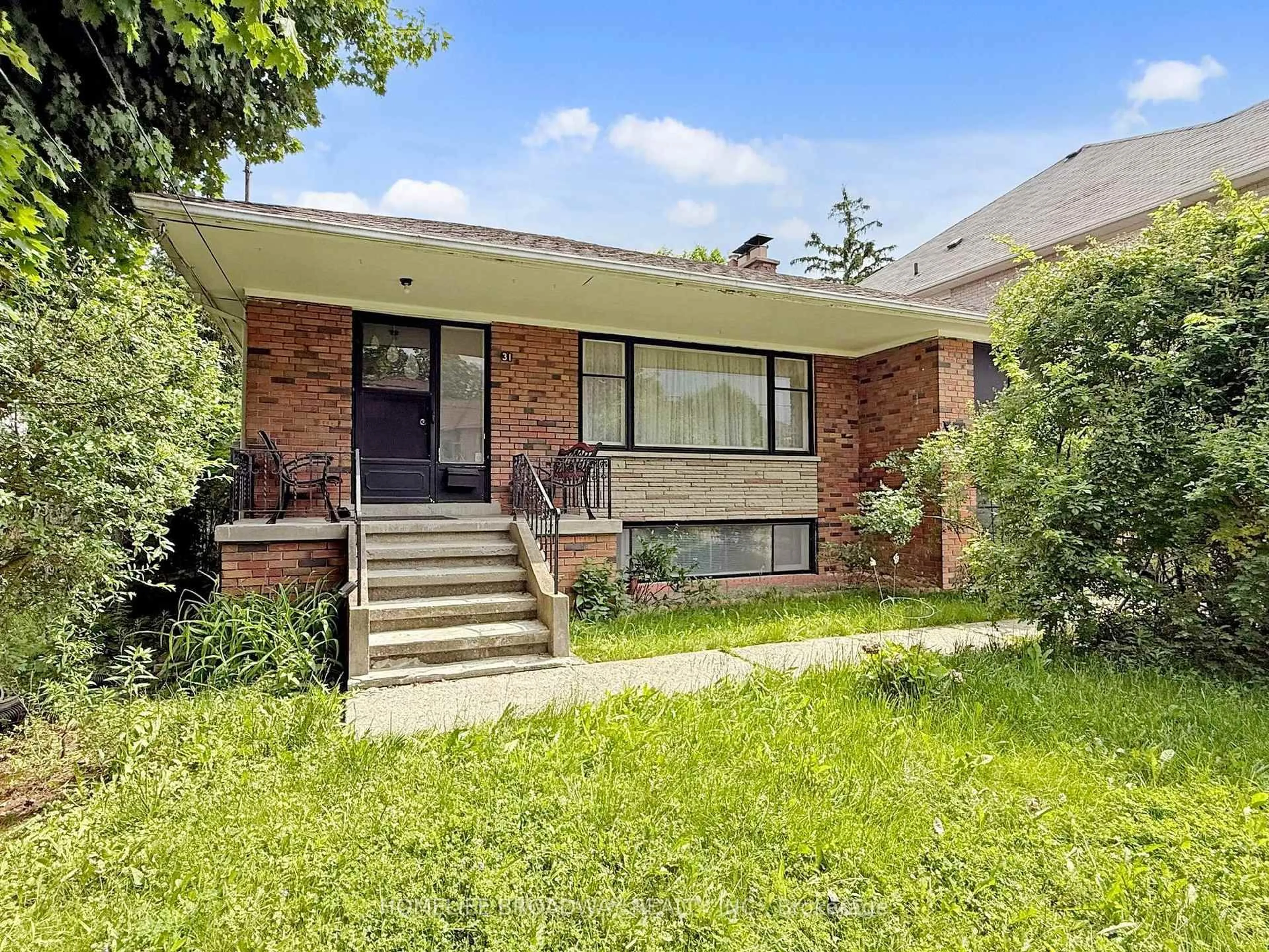 Home with brick exterior material, street for 31 Northwood Dr, Toronto Ontario M2M 2J7