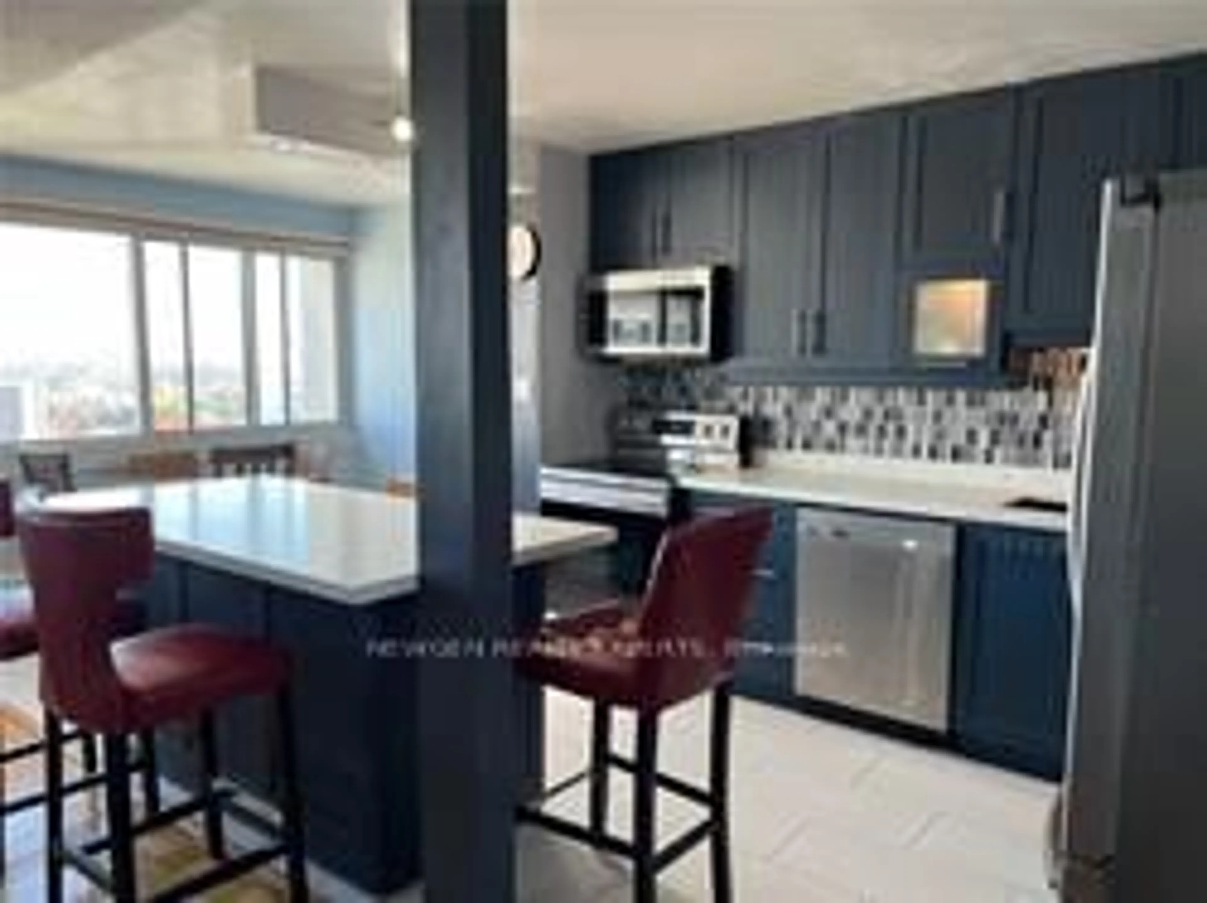 Open concept kitchen, ceramic/tile floor for 715 Don Mills Rd #2603, Toronto Ontario M3C 1S4