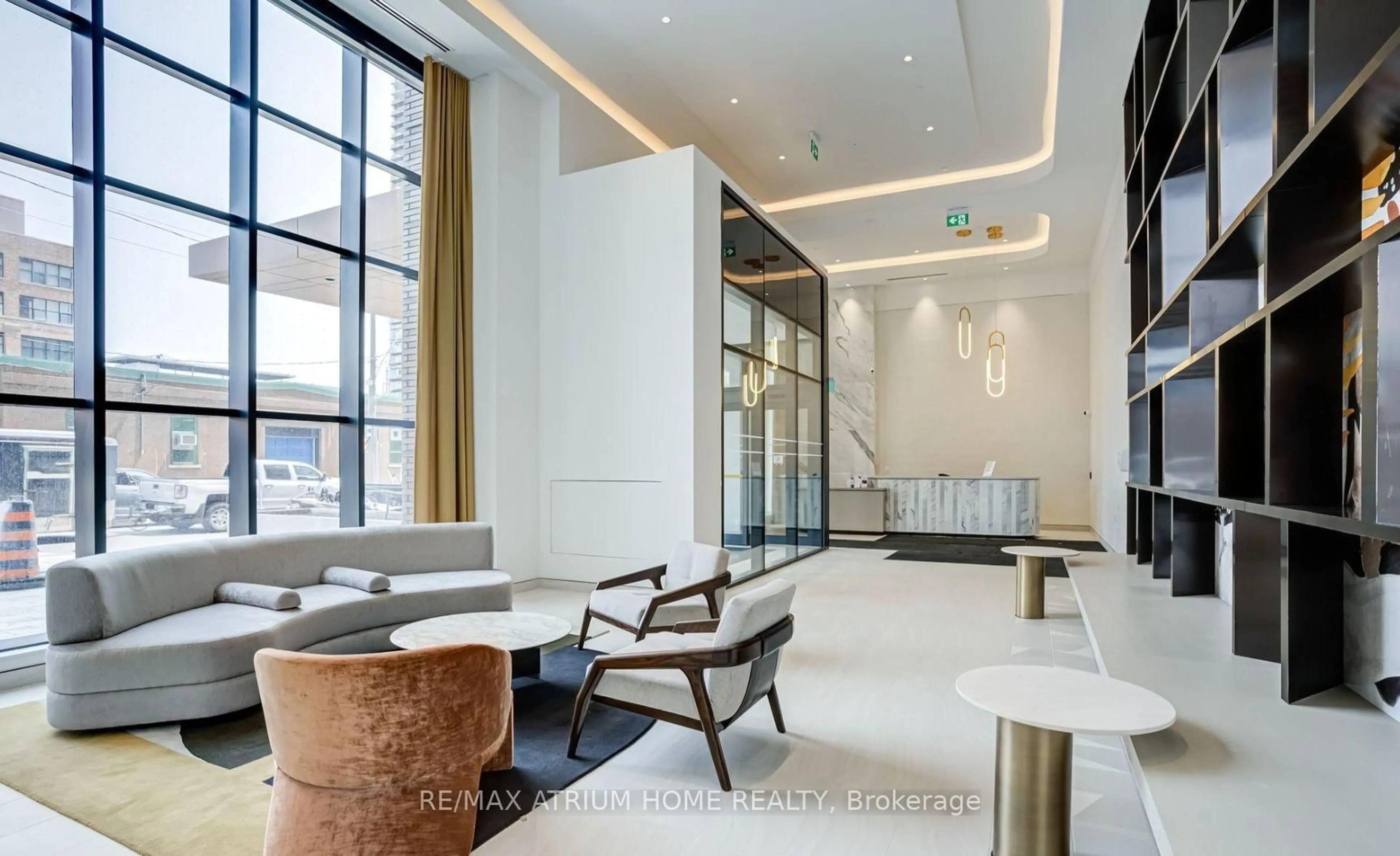 Lobby for 130 River St #606, Toronto Ontario M5A 0R8