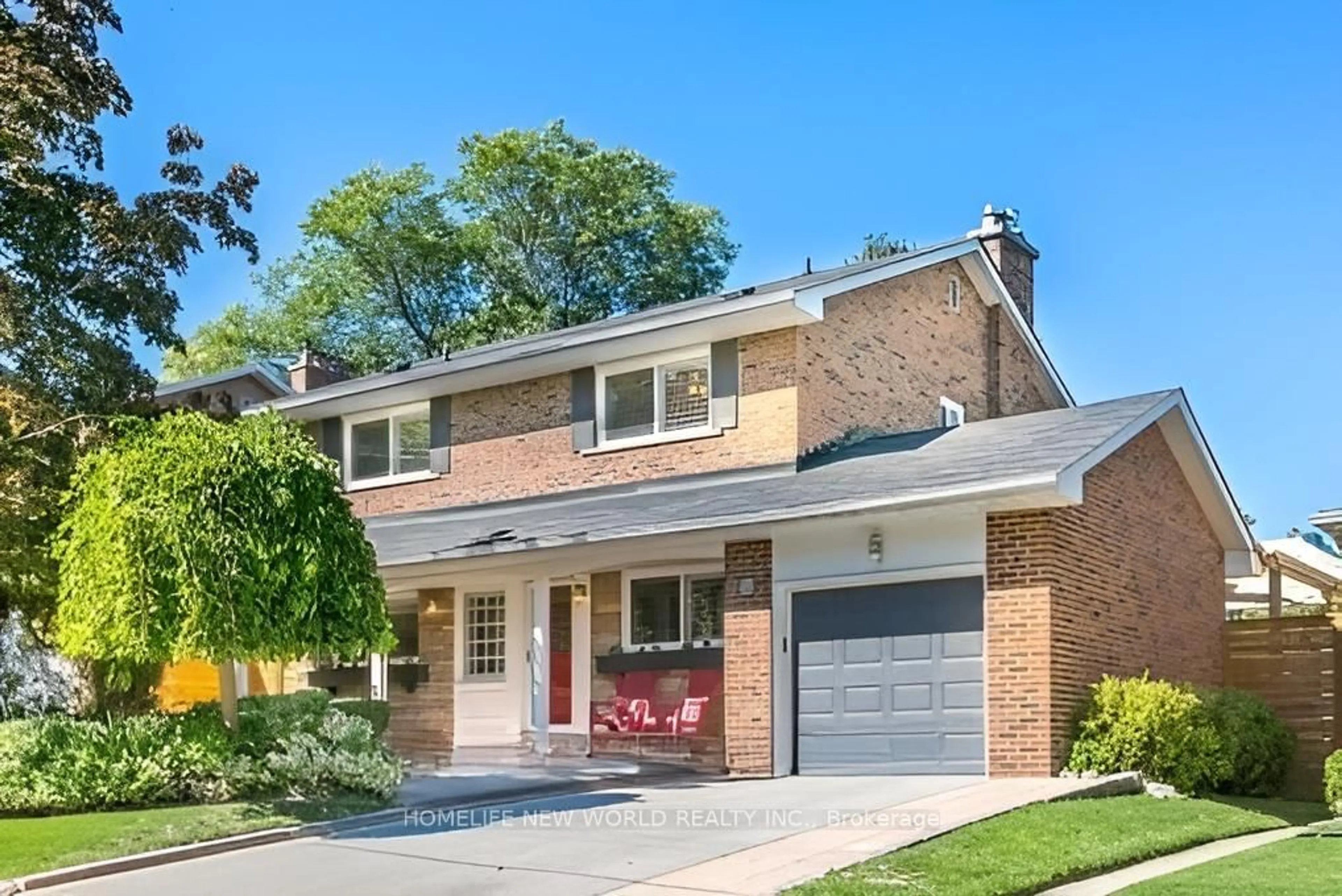 Home with brick exterior material, street for 34 Davean Dr, Toronto Ontario M2L 2R7