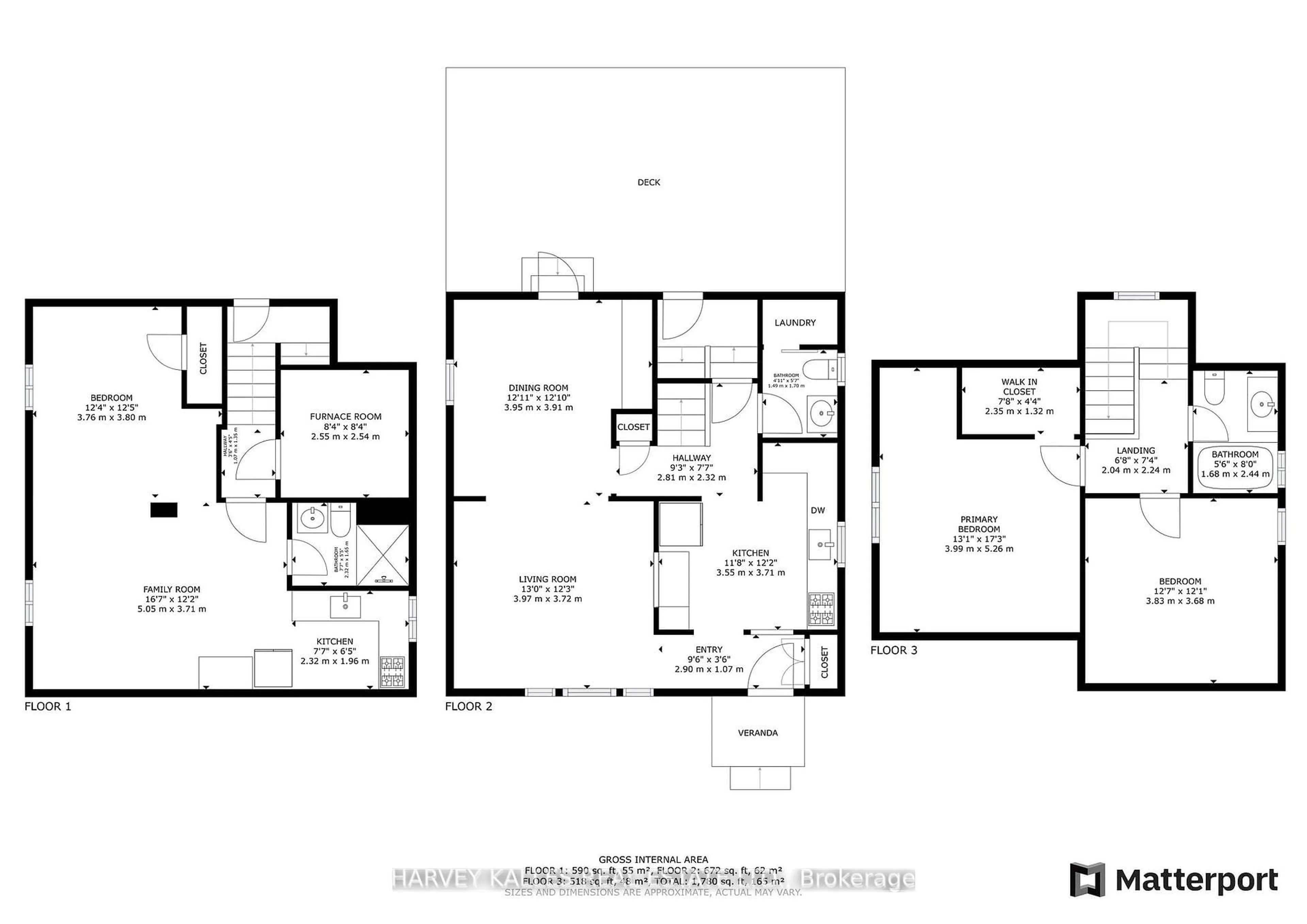 Floor plan for 89 Charleswood Dr, Toronto Ontario M3H 1X5