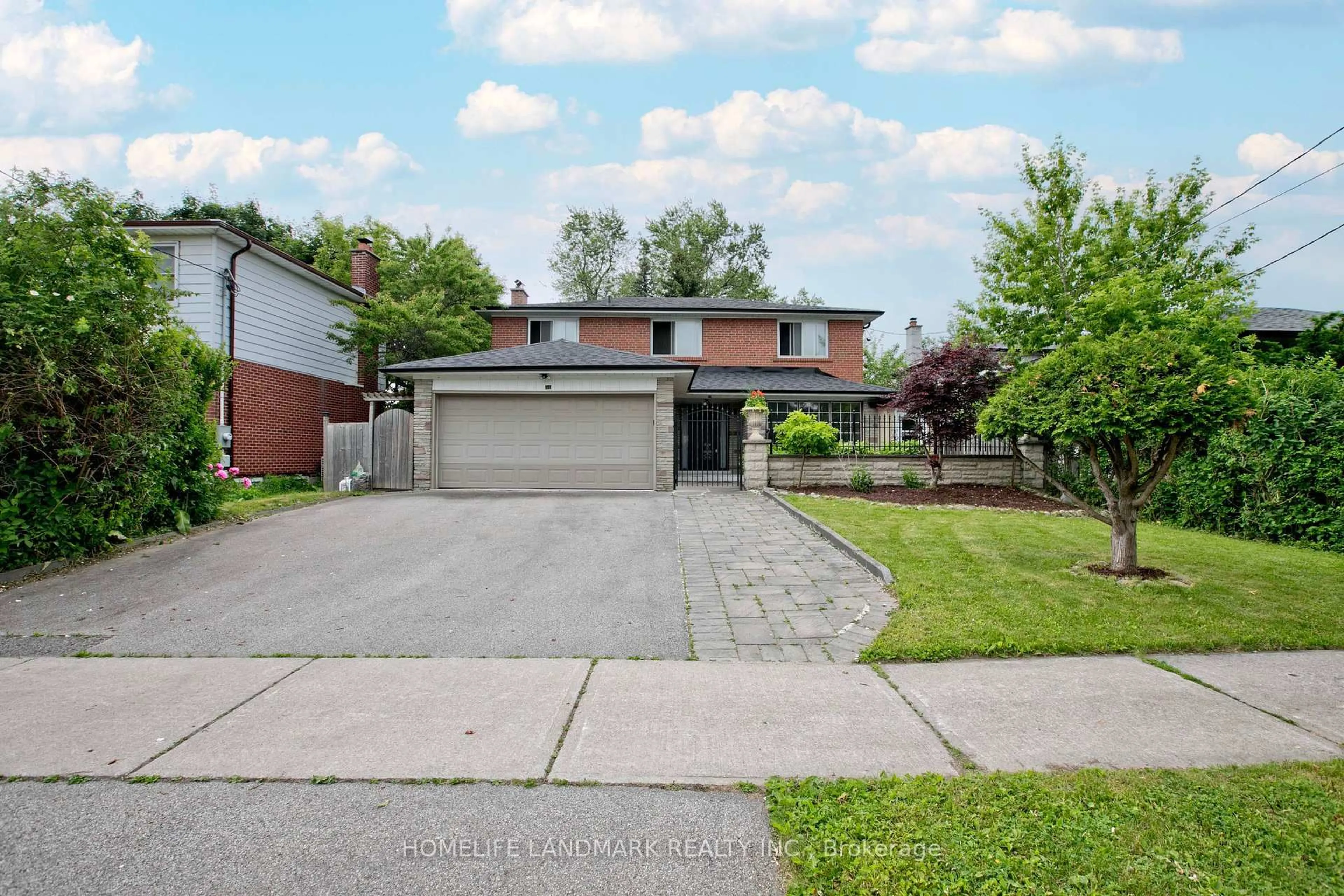 Home with brick exterior material, street for 157 Pleasant View Dr, Toronto Ontario M2J 3R3