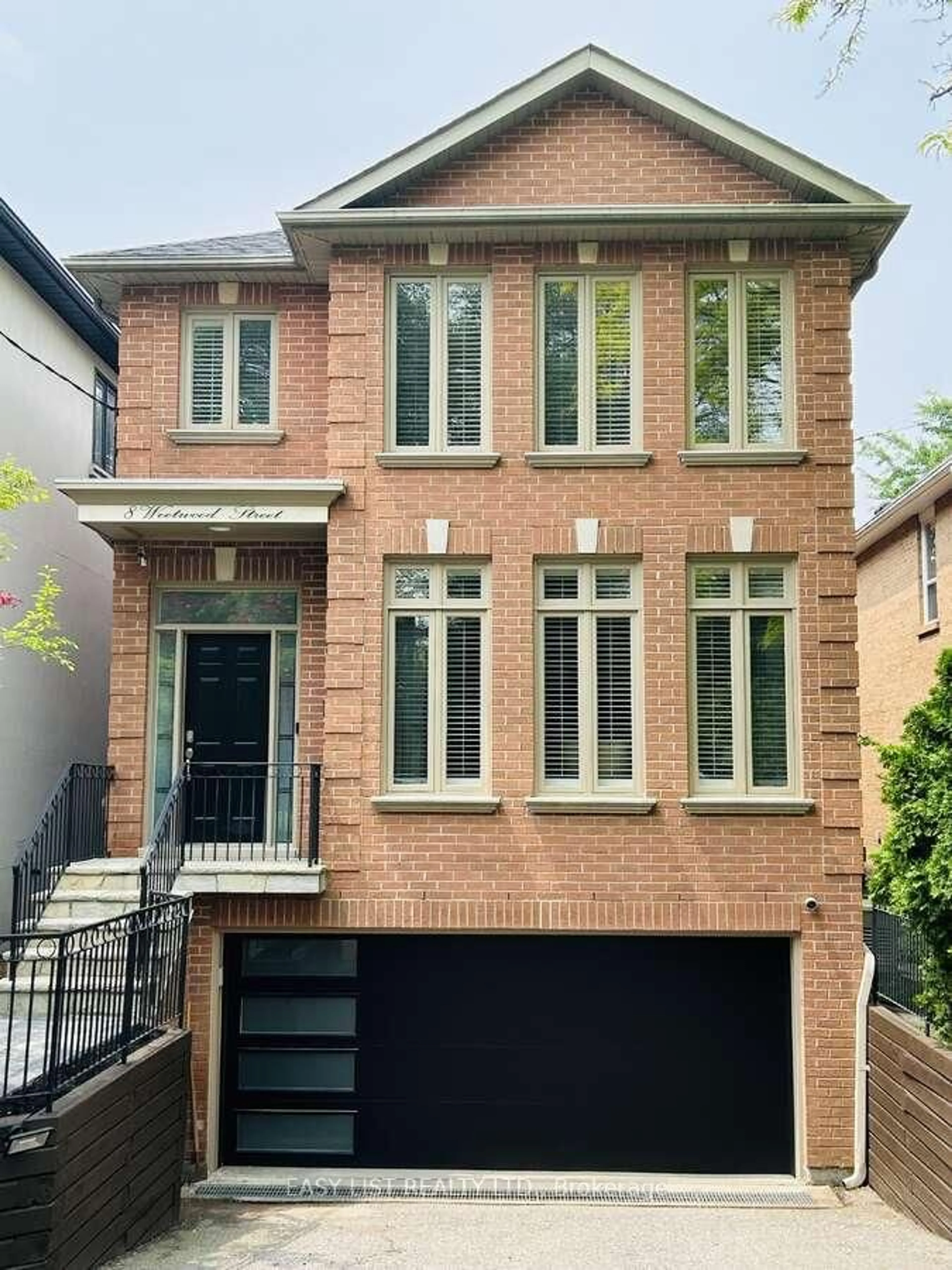 Home with brick exterior material, street for 8 Weetwood St, Toronto Ontario M5M 4C8