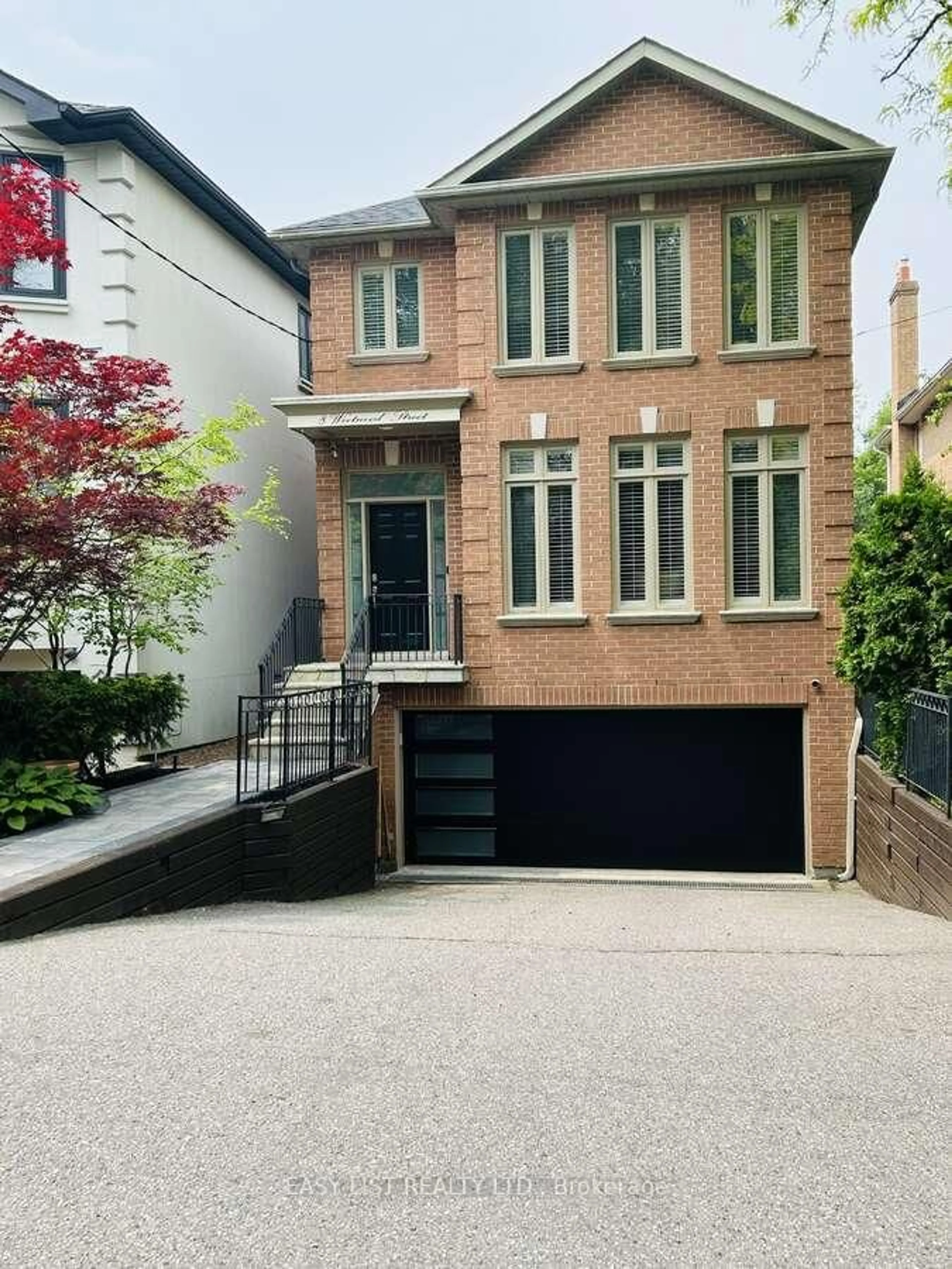 Home with brick exterior material, street for 8 Weetwood St, Toronto Ontario M5M 4C8