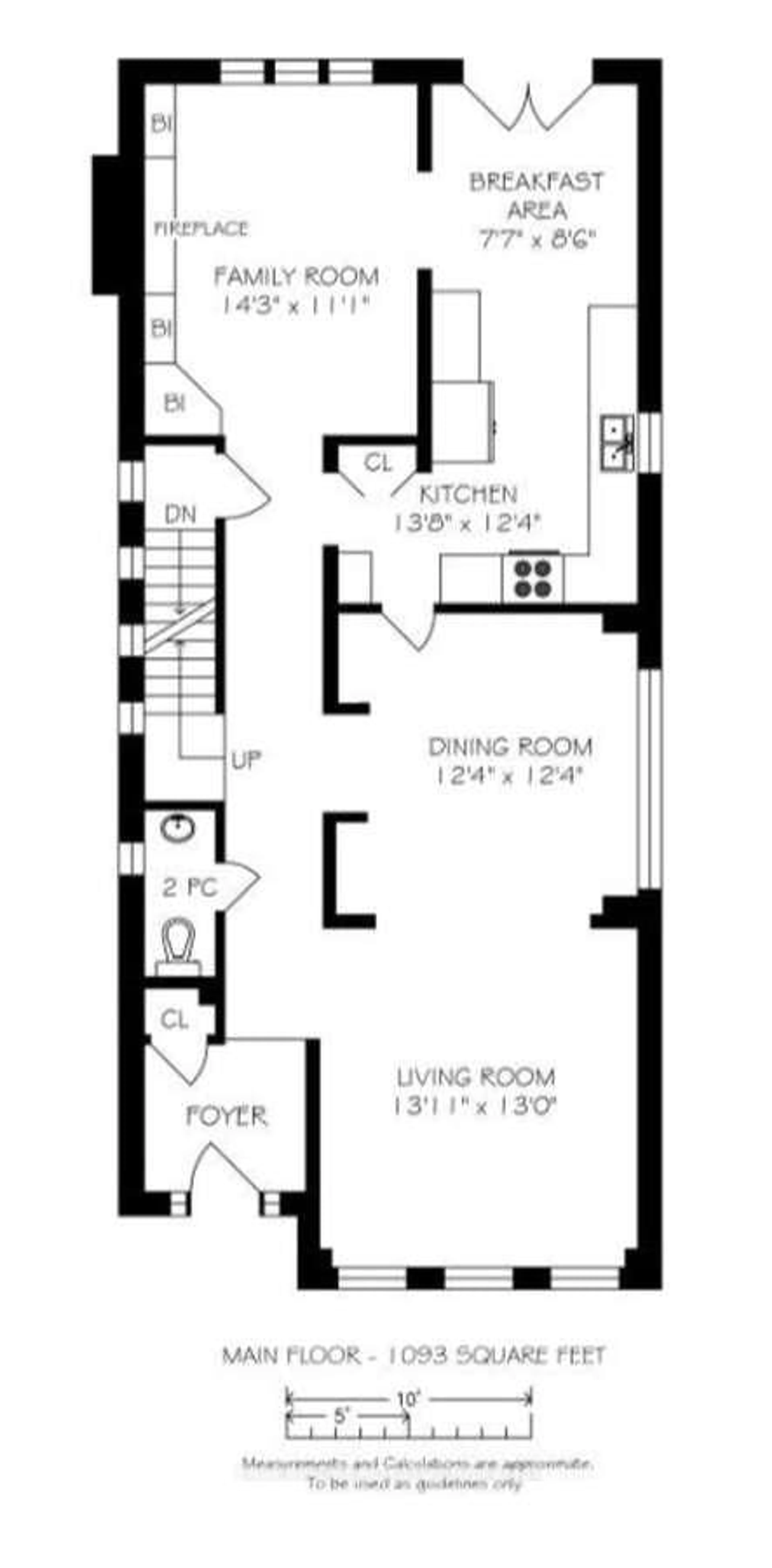 Floor plan for 8 Weetwood St, Toronto Ontario M5M 4C8