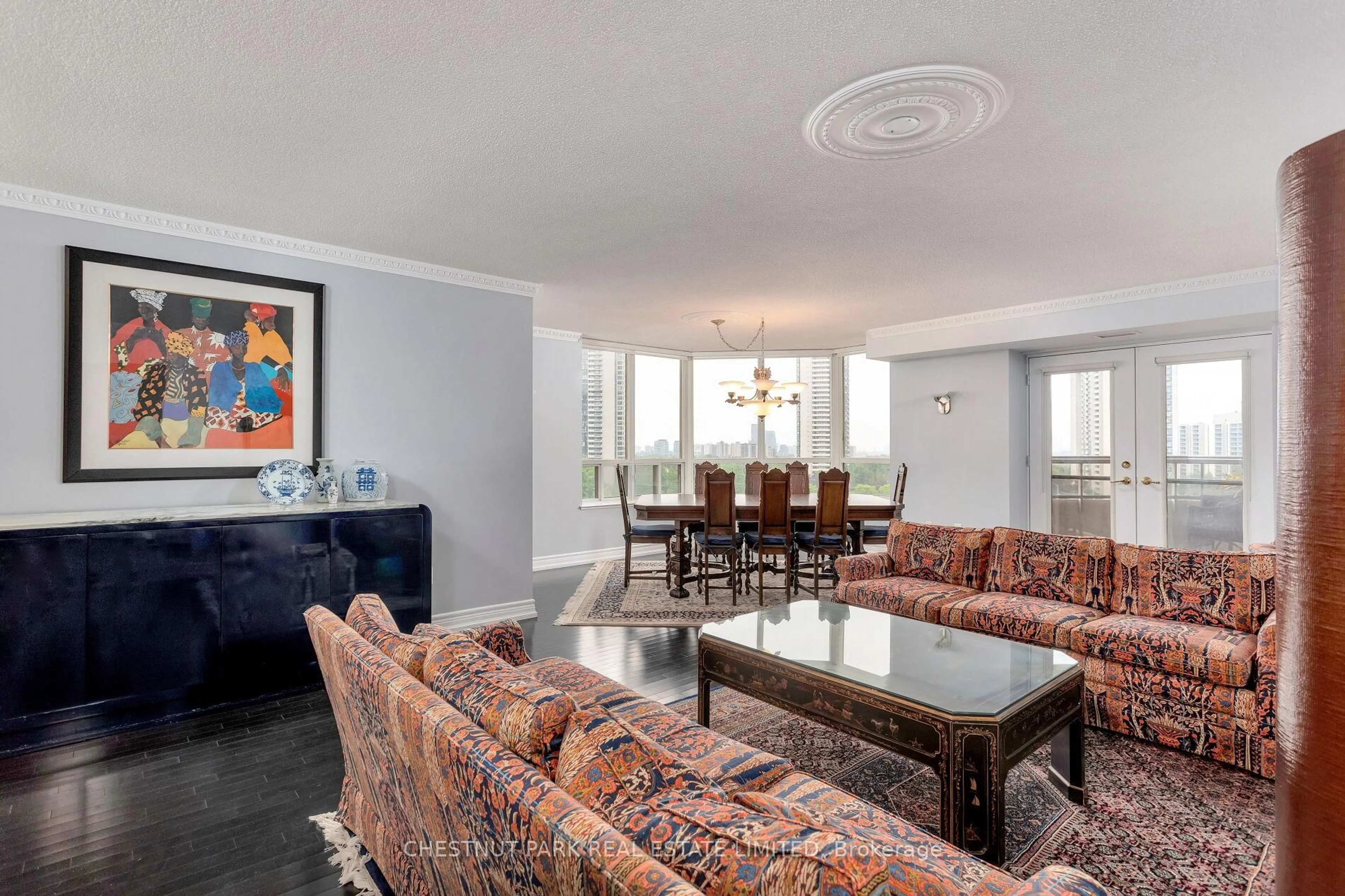 Living room with furniture, unknown for 89 Skymark Dr #1113, Toronto Ontario M2H 3S6